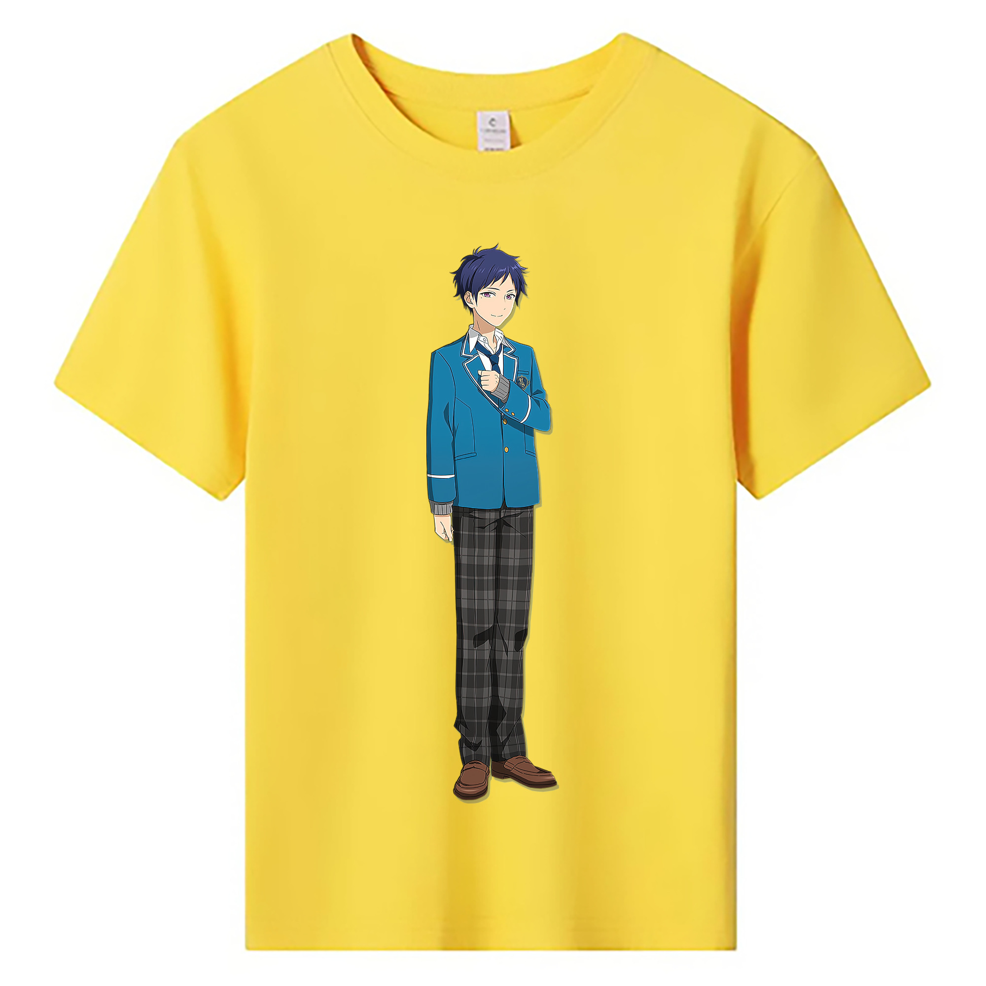 （画像用） あんさんぶるスターズ! Ensemble Stars 綿100％キッズTシャツ（フロントプリント）