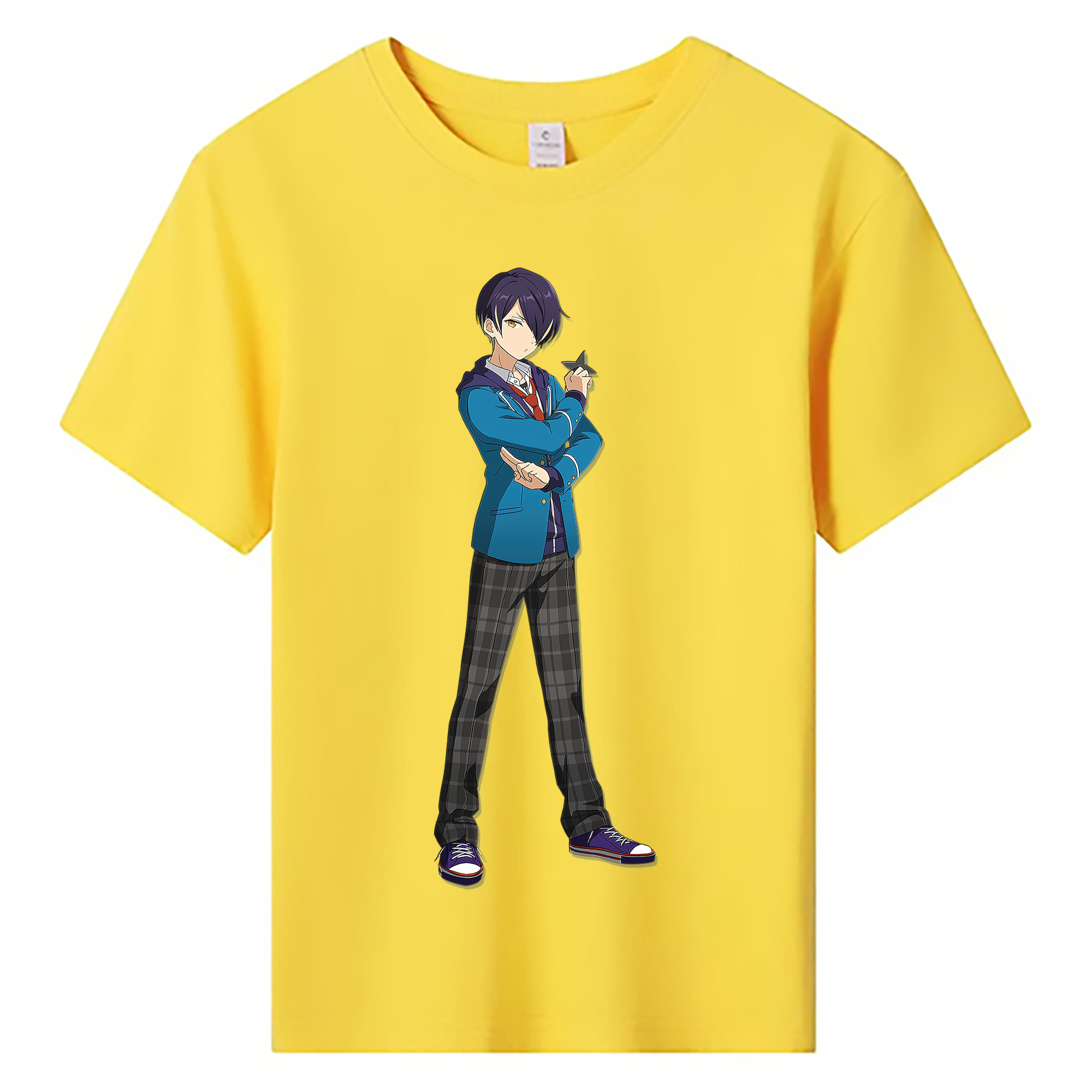 （画像用） あんさんぶるスターズ! Ensemble Stars 綿100％キッズTシャツ（フロントプリント）