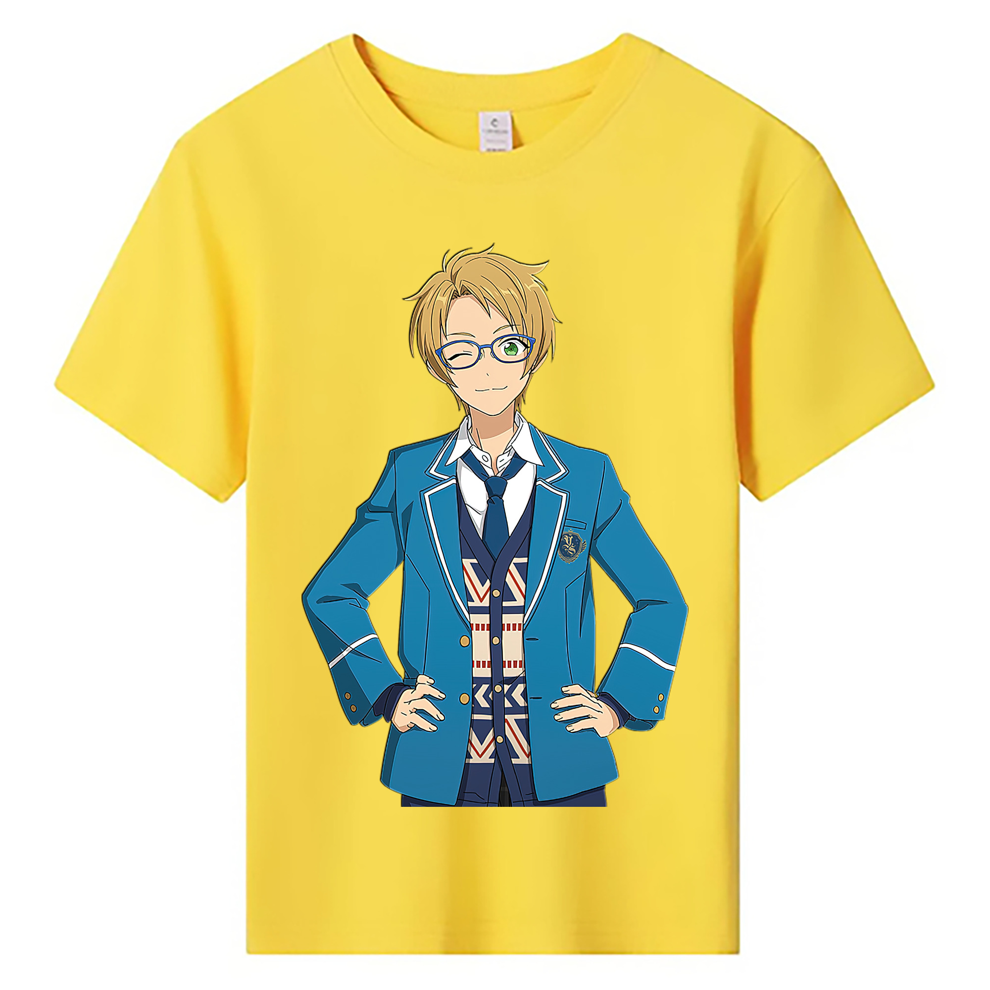 （画像用） あんさんぶるスターズ! Ensemble Stars 綿100％キッズTシャツ（フロントプリント）