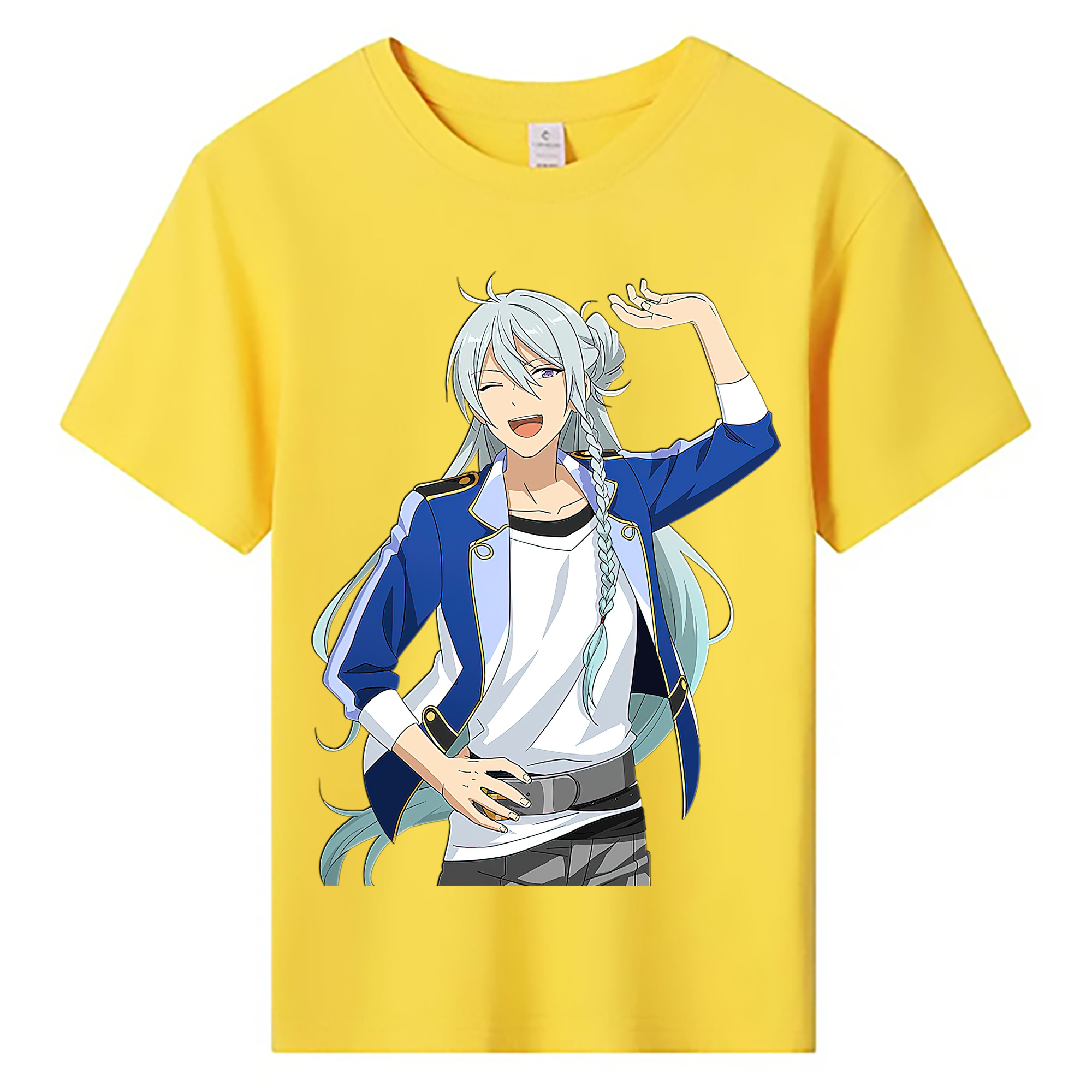 （画像用） あんさんぶるスターズ! Ensemble Stars 綿100％キッズTシャツ（フロントプリント）