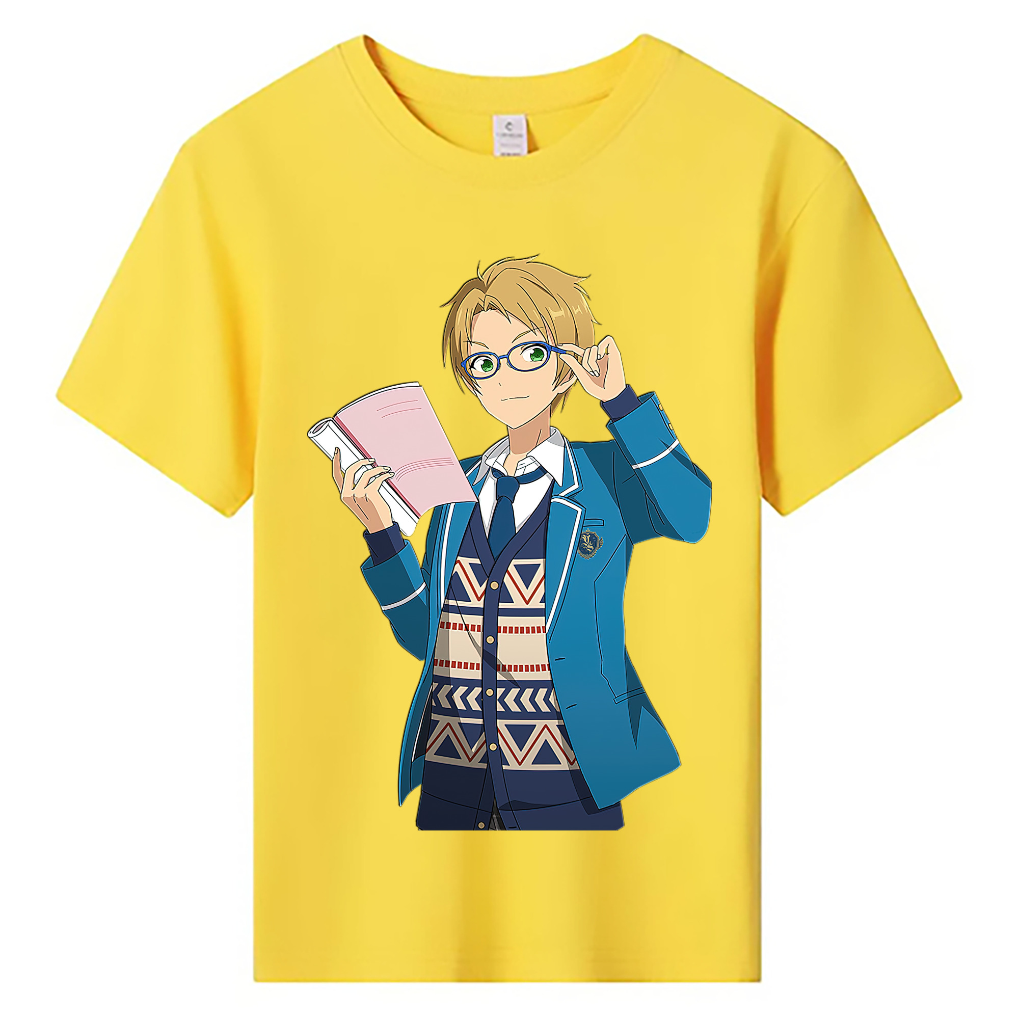 （画像用） あんさんぶるスターズ! Ensemble Stars 綿100％キッズTシャツ（フロントプリント）