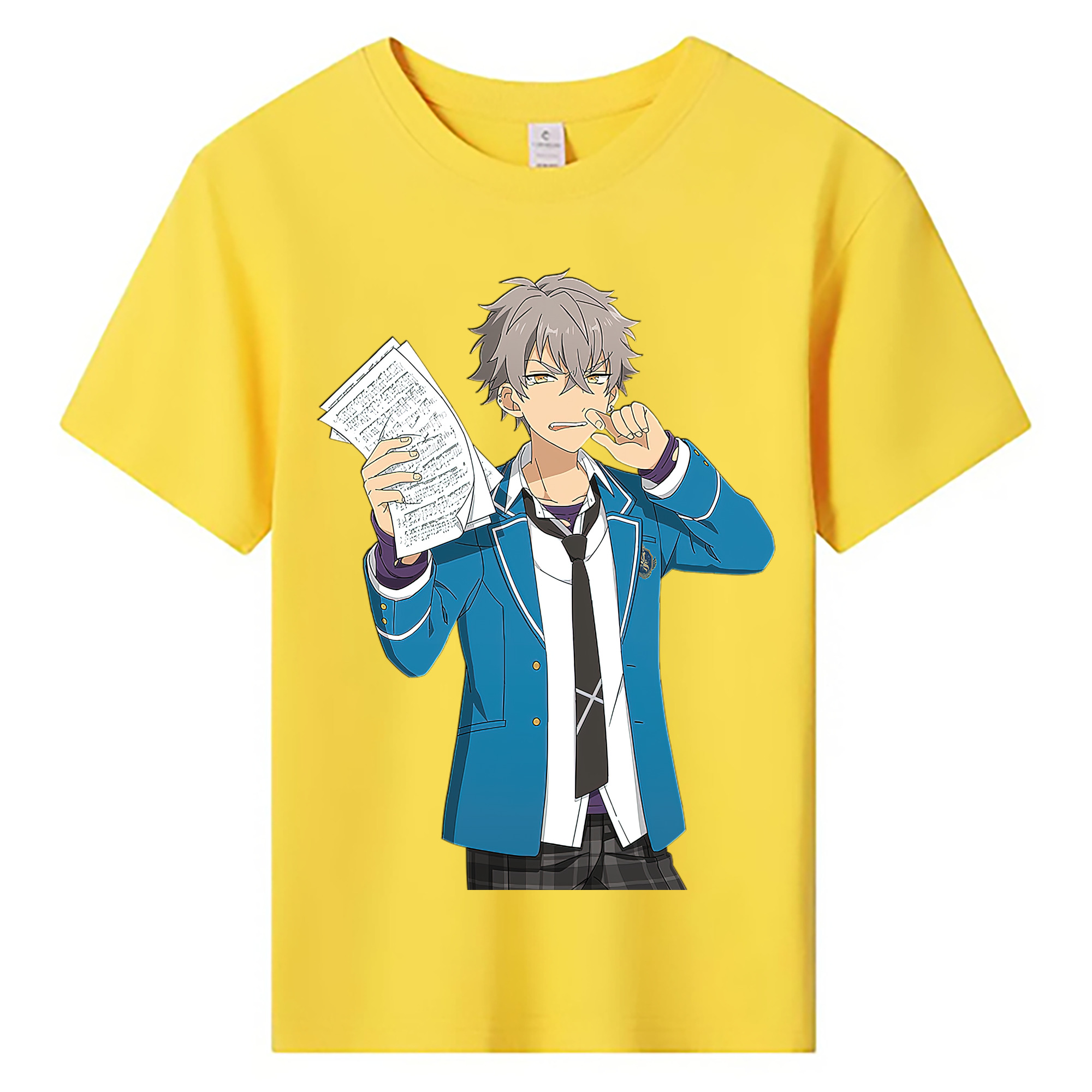 （画像用） あんさんぶるスターズ! Ensemble Stars 綿100％キッズTシャツ（フロントプリント）
