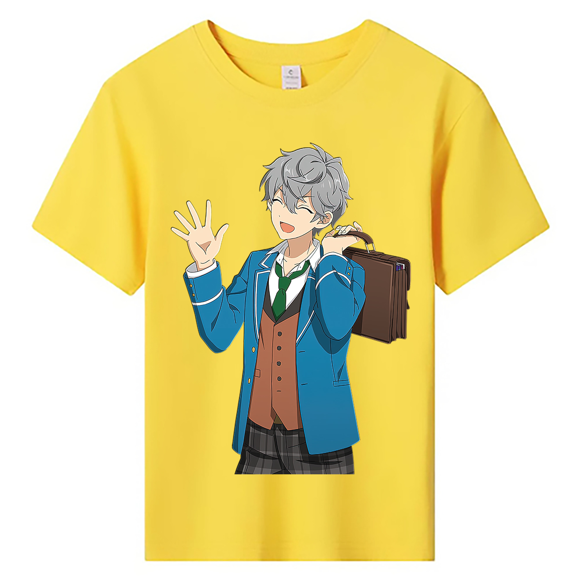 （画像用） あんさんぶるスターズ! Ensemble Stars 綿100％キッズTシャツ（フロントプリント）