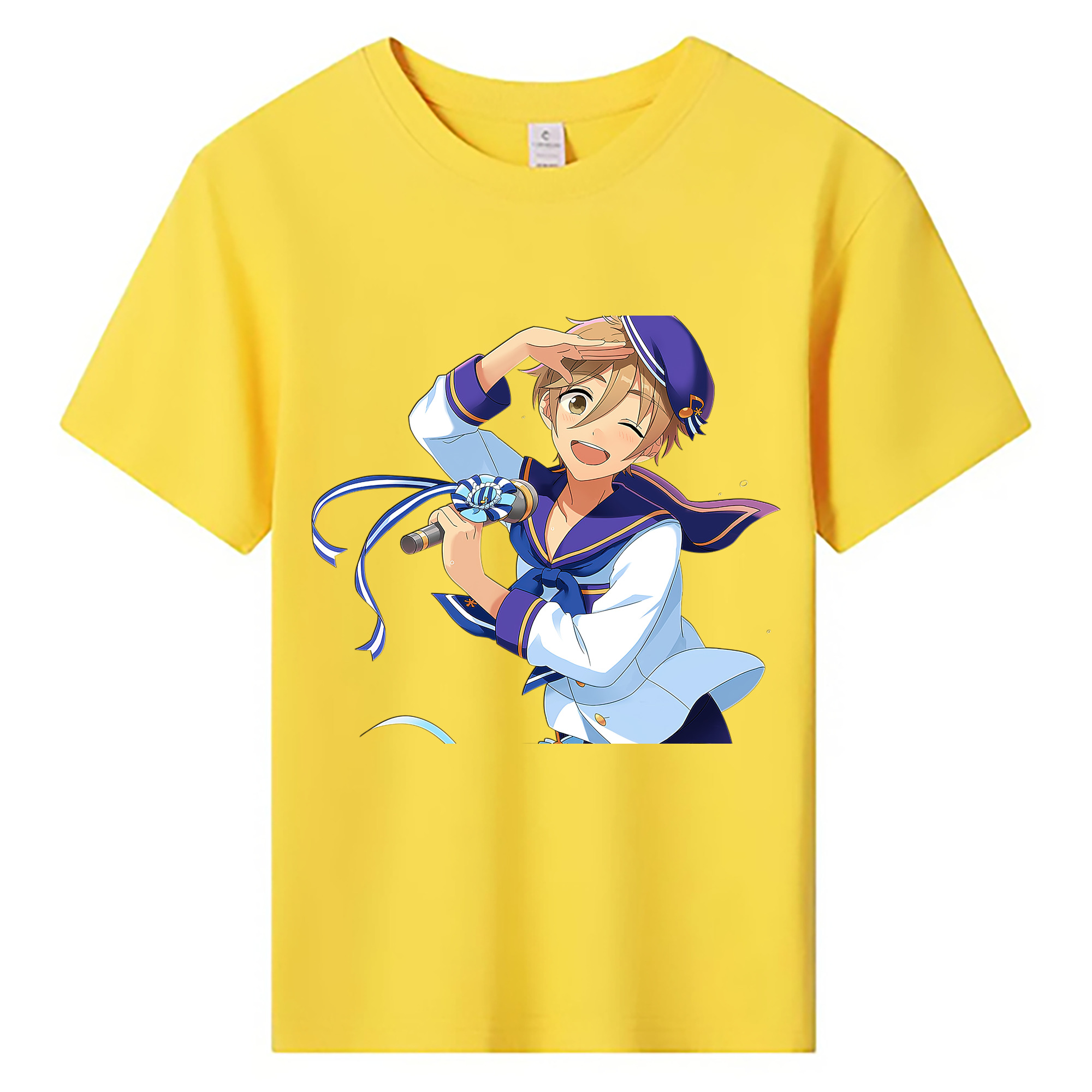 （画像用） あんさんぶるスターズ! Ensemble Stars 綿100％キッズTシャツ（フロントプリント）