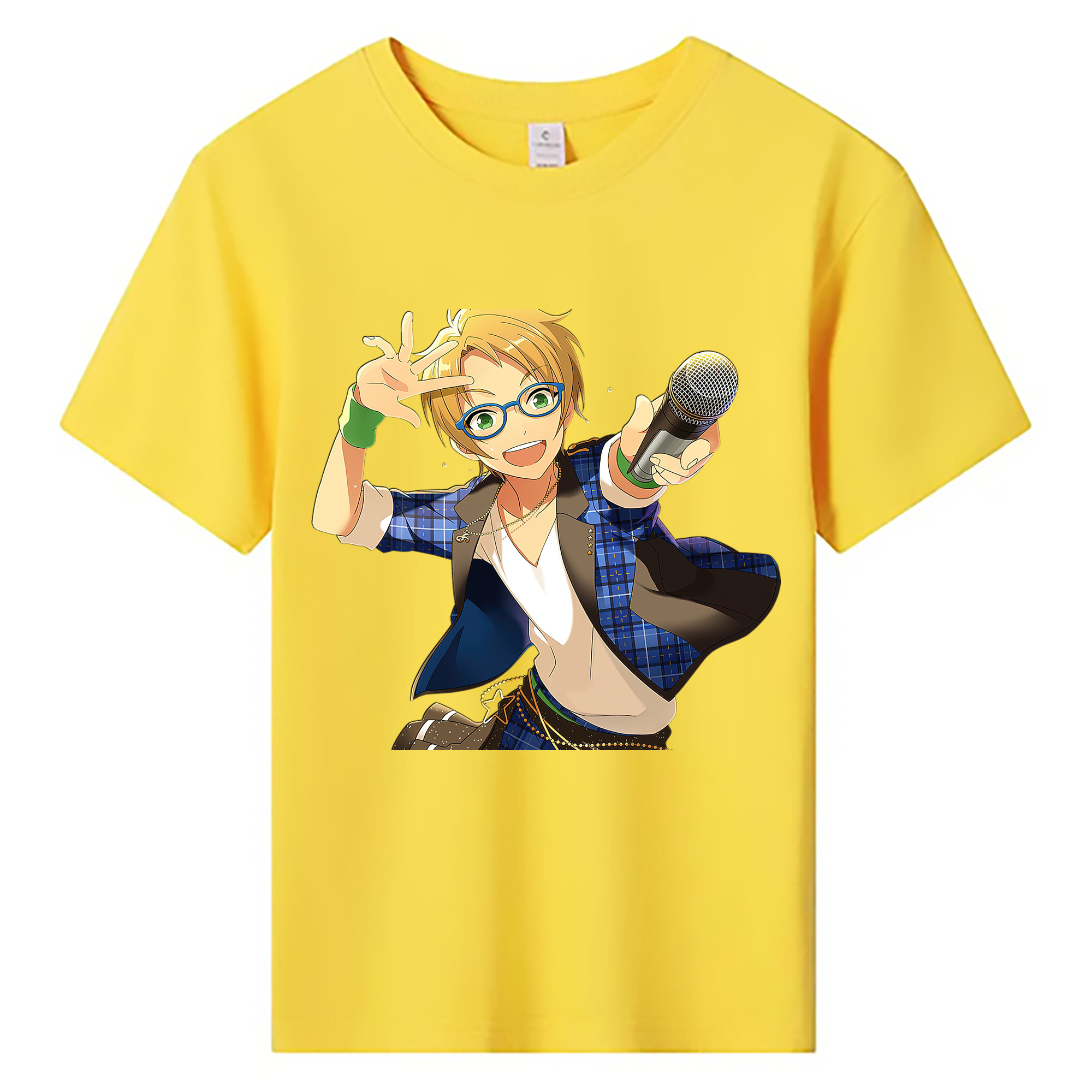 （画像用） あんさんぶるスターズ! Ensemble Stars 綿100％キッズTシャツ（フロントプリント）