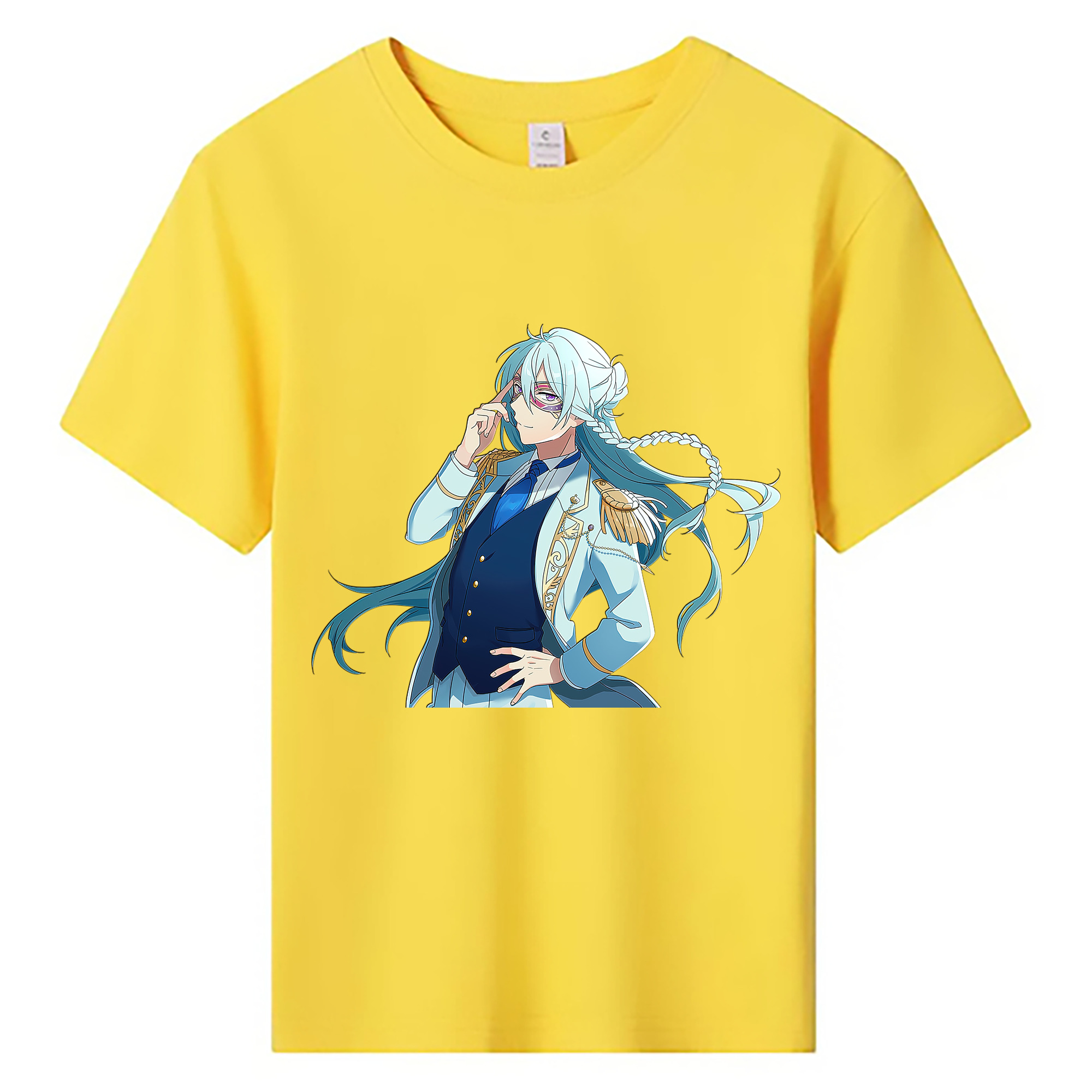 （画像用） あんさんぶるスターズ! Ensemble Stars 綿100％キッズTシャツ（フロントプリント）