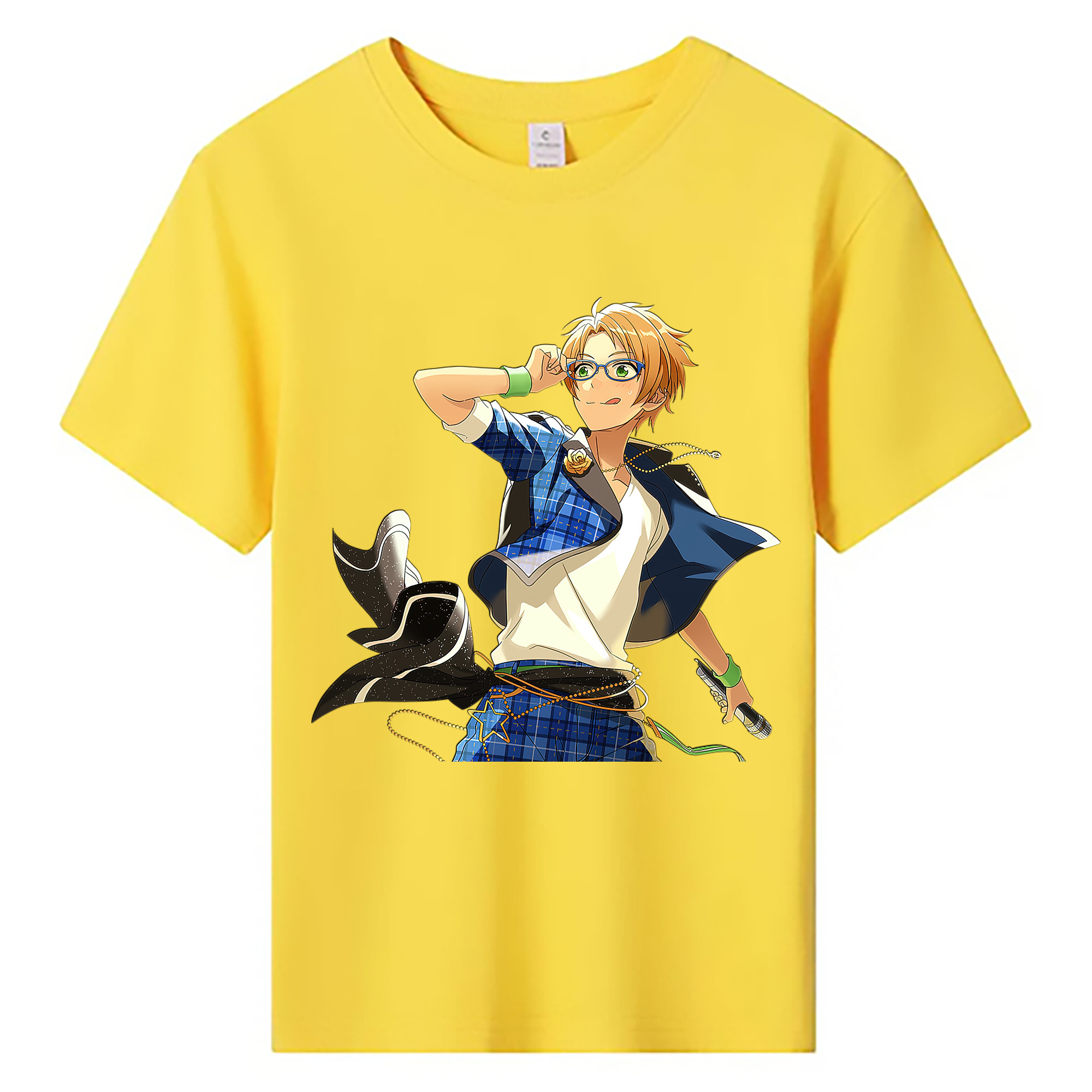 （画像用） あんさんぶるスターズ! Ensemble Stars 綿100％キッズTシャツ（フロントプリント）