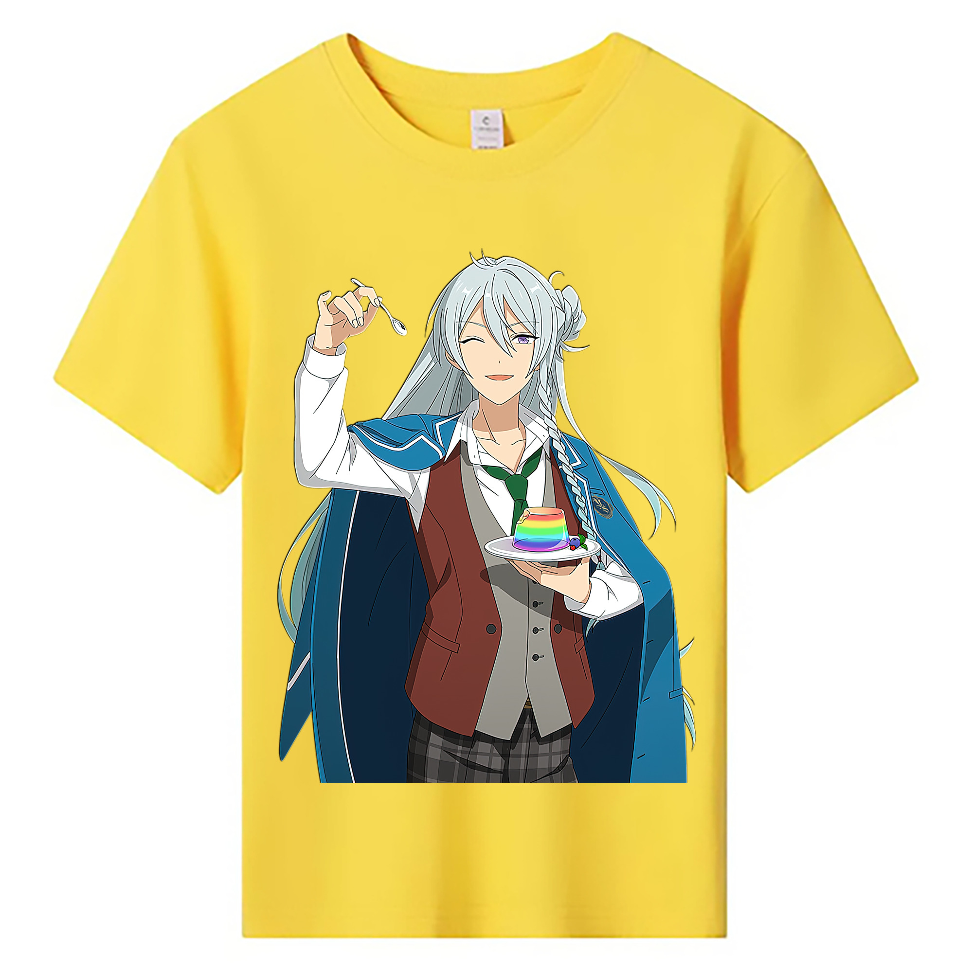 （画像用） あんさんぶるスターズ! Ensemble Stars 綿100％キッズTシャツ（フロントプリント）