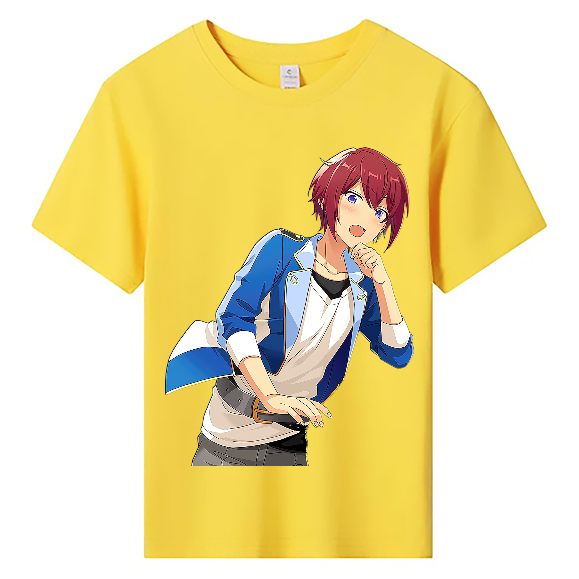 （画像用） あんさんぶるスターズ! Ensemble Stars 綿100％キッズTシャツ（フロントプリント）