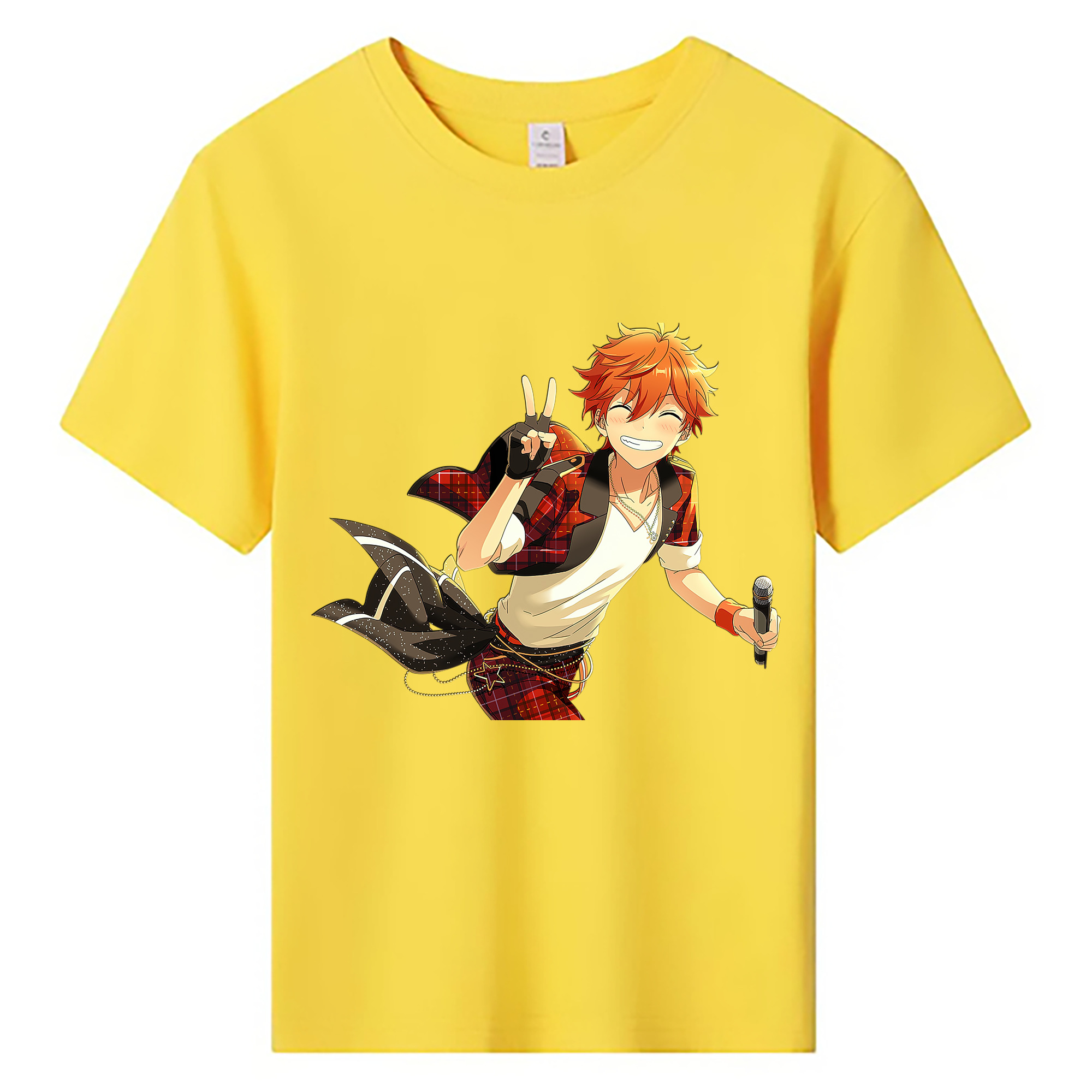 （画像用） あんさんぶるスターズ! Ensemble Stars 綿100％キッズTシャツ（フロントプリント）