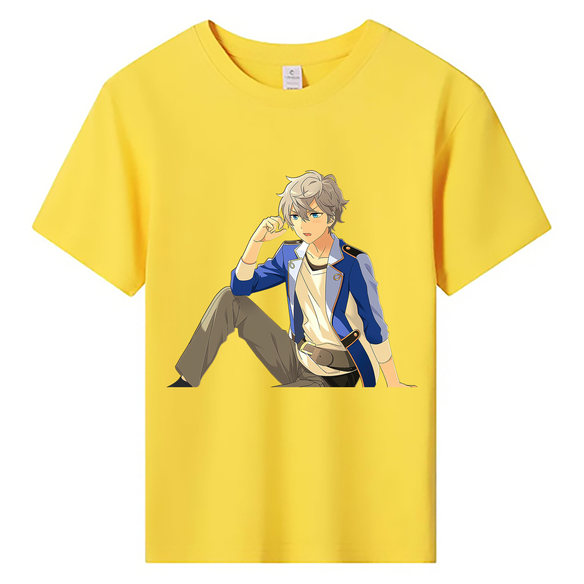 （画像用） あんさんぶるスターズ! Ensemble Stars 綿100％キッズTシャツ（フロントプリント）