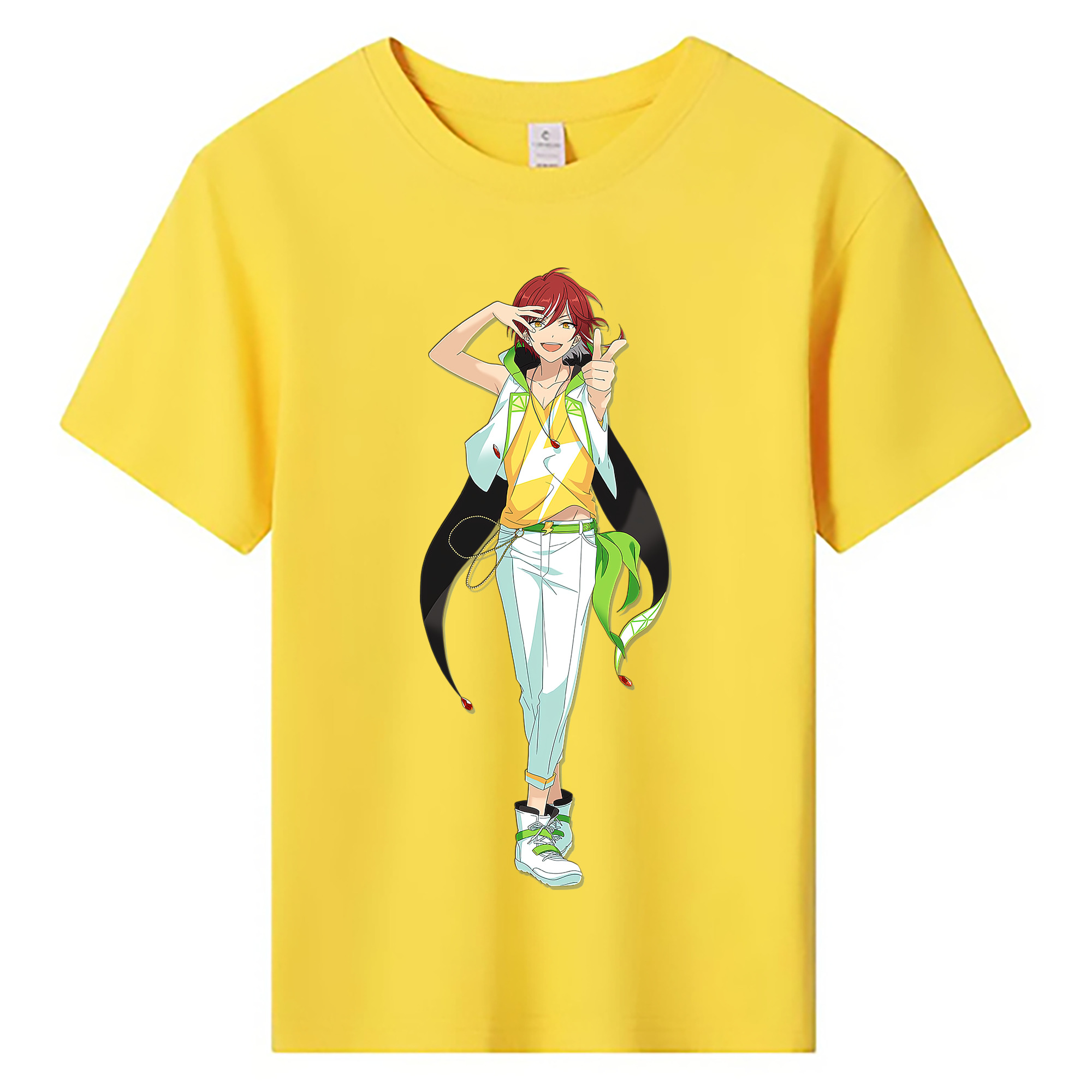 （画像用） あんさんぶるスターズ! Ensemble Stars 綿100％キッズTシャツ（フロントプリント）