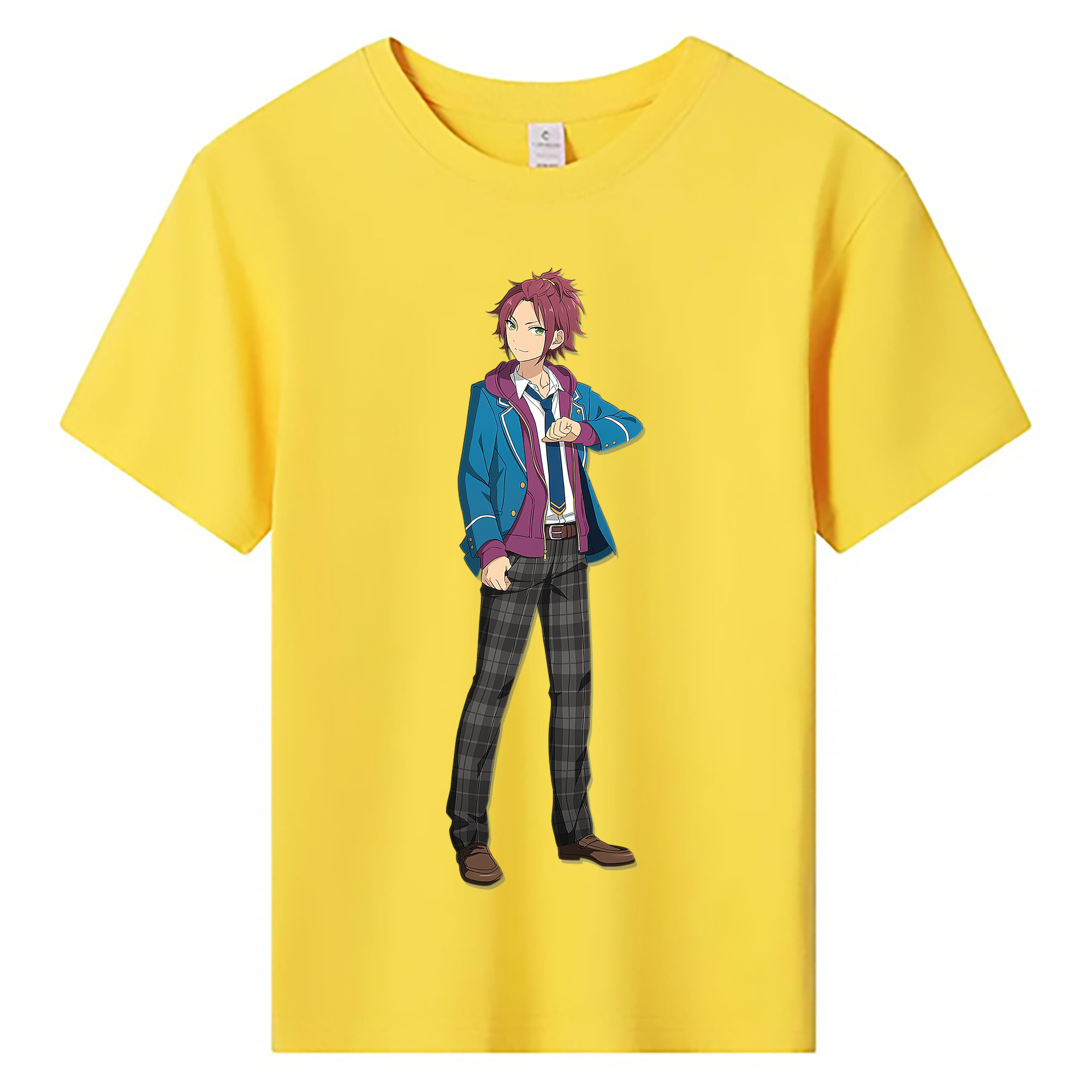 （画像用） あんさんぶるスターズ! Ensemble Stars 綿100％キッズTシャツ（フロントプリント）