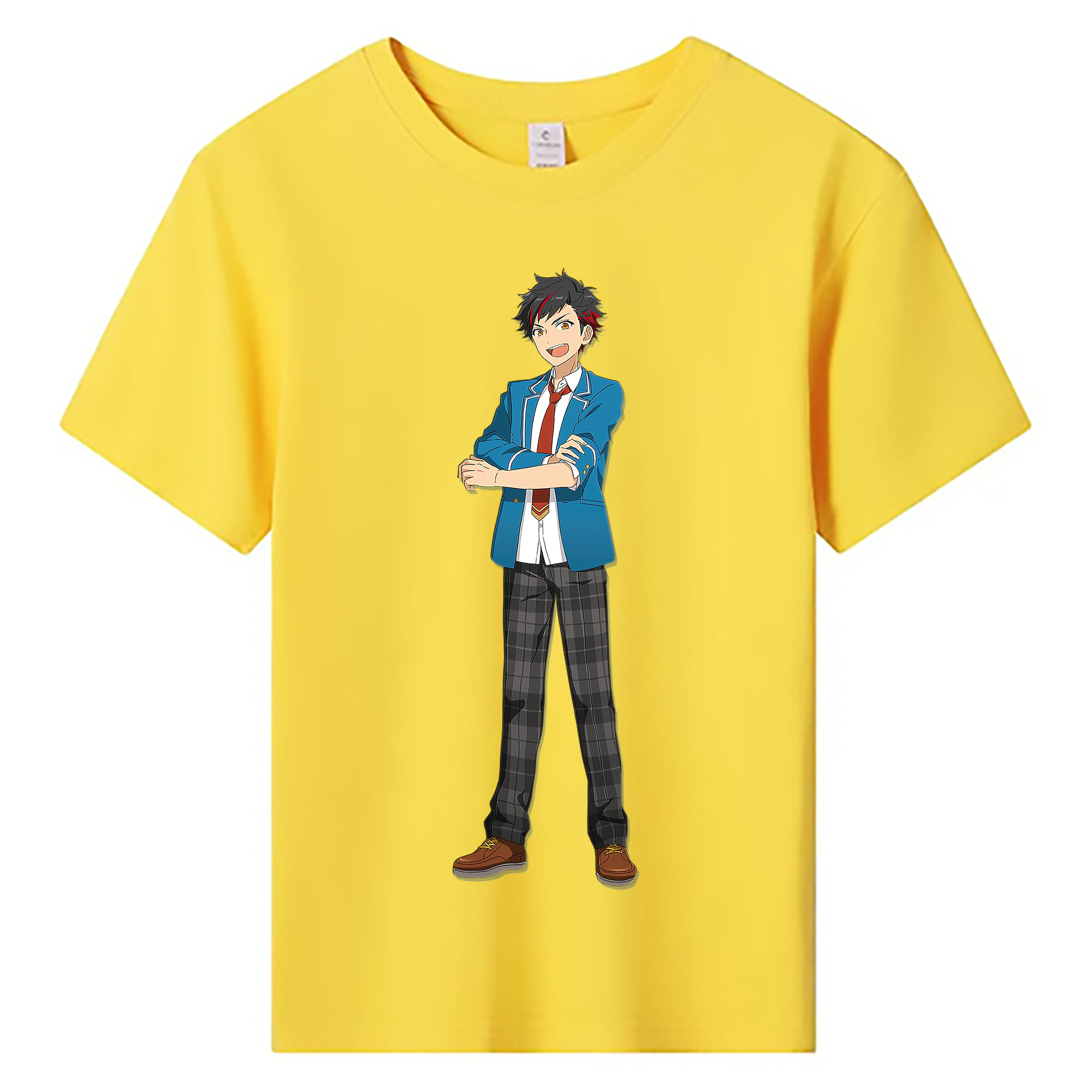 （画像用） あんさんぶるスターズ! Ensemble Stars 綿100％キッズTシャツ（フロントプリント）