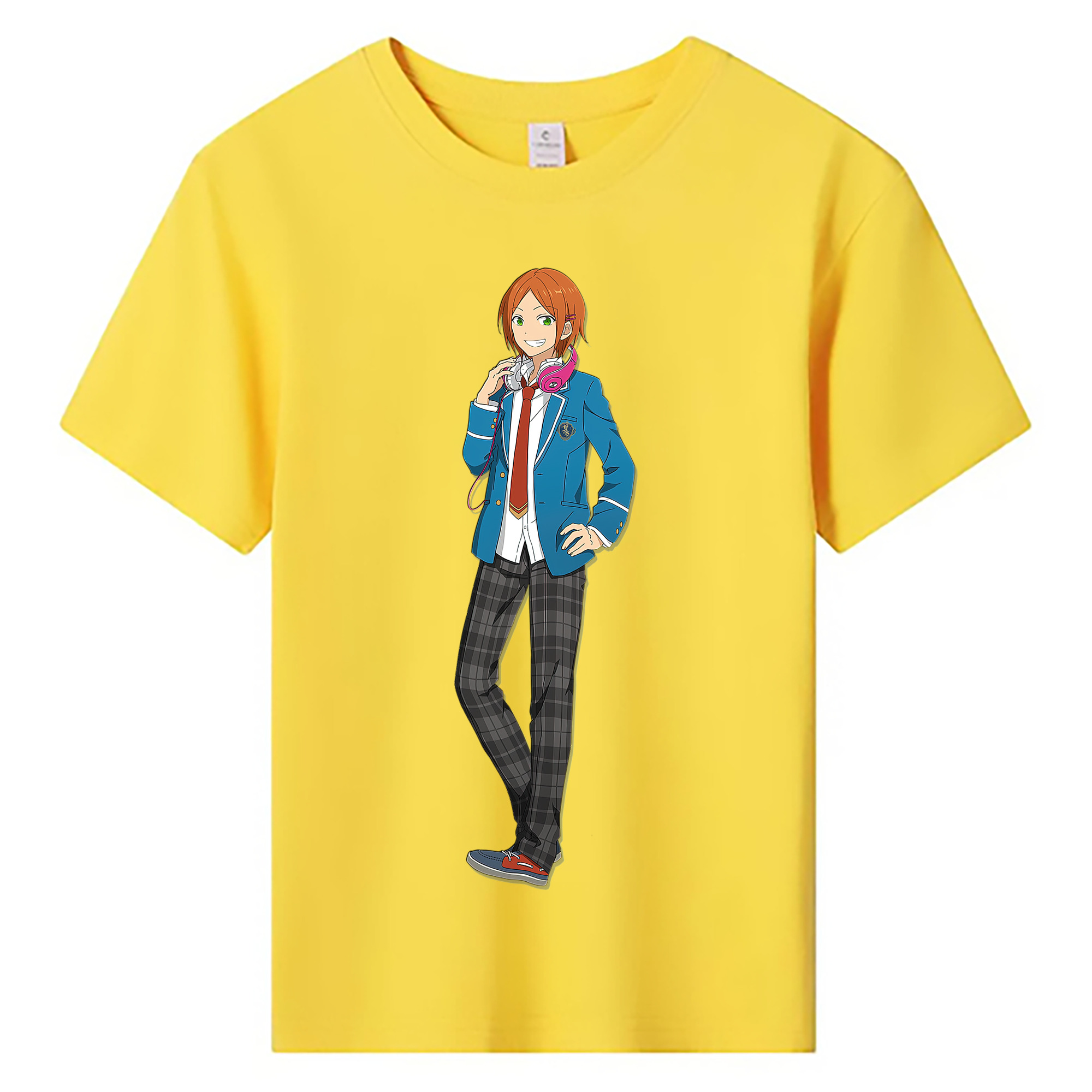 （画像用） あんさんぶるスターズ! Ensemble Stars 綿100％キッズTシャツ（フロントプリント）