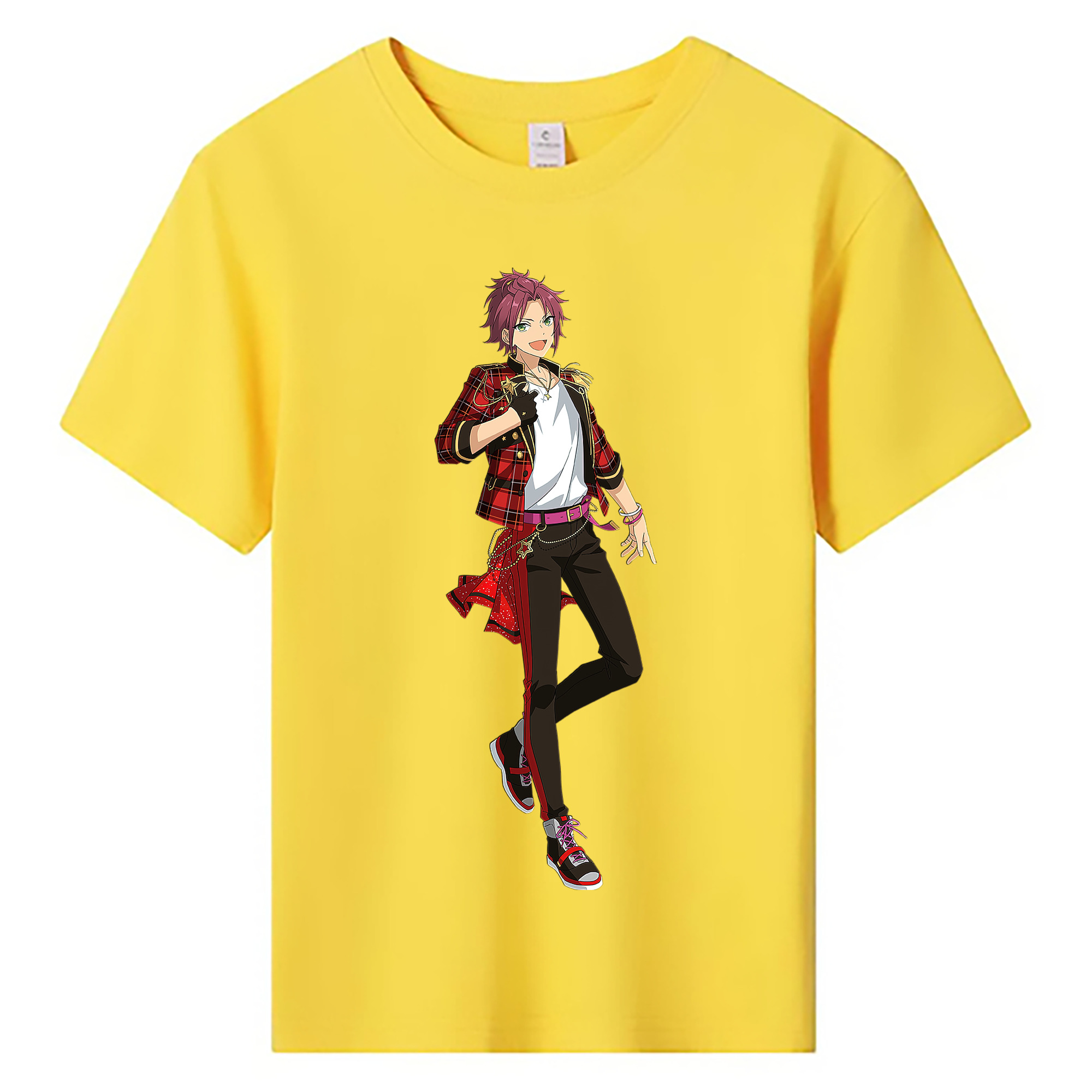 （画像用） あんさんぶるスターズ! Ensemble Stars 綿100％キッズTシャツ（フロントプリント）