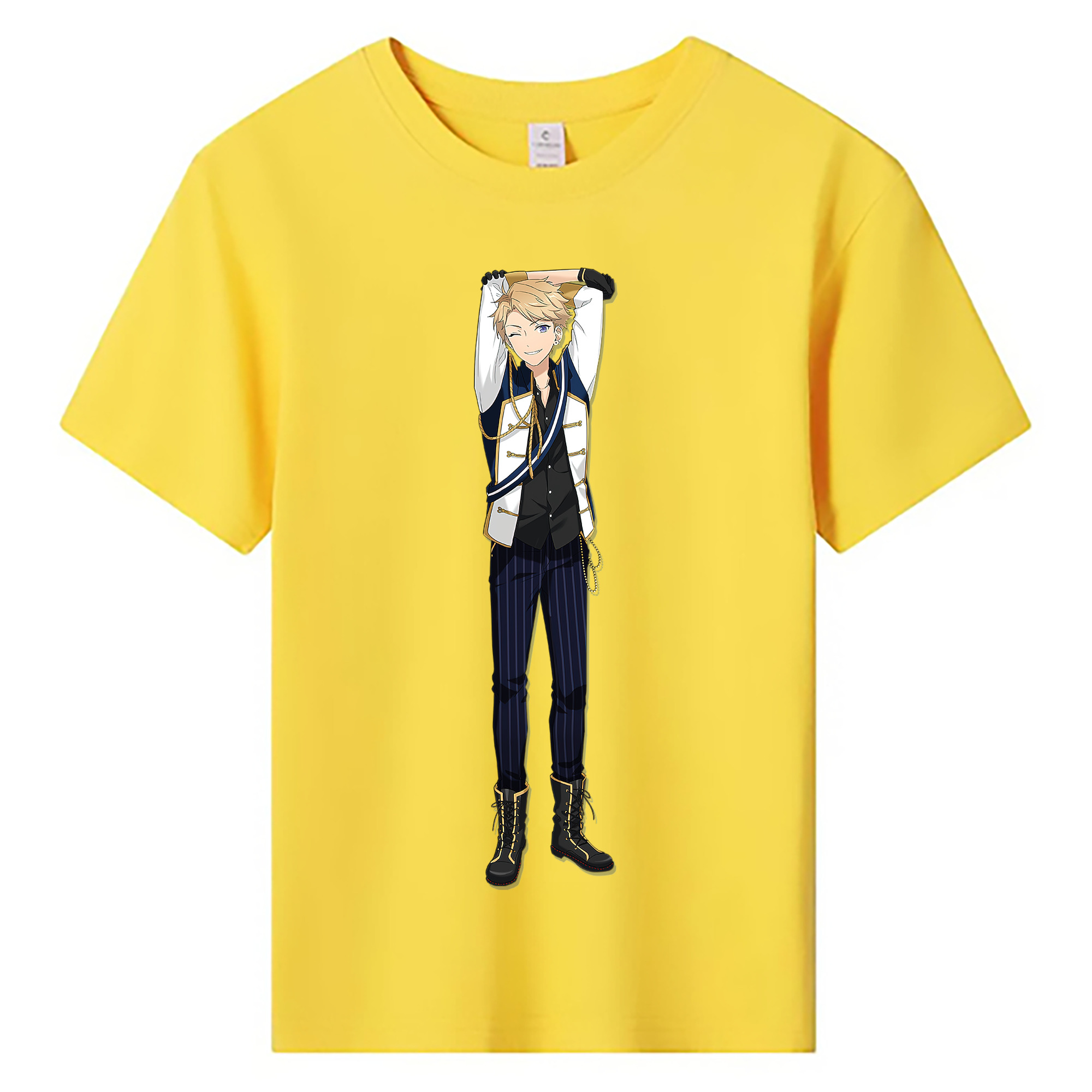 （画像用） あんさんぶるスターズ! Ensemble Stars 綿100％キッズTシャツ（フロントプリント）