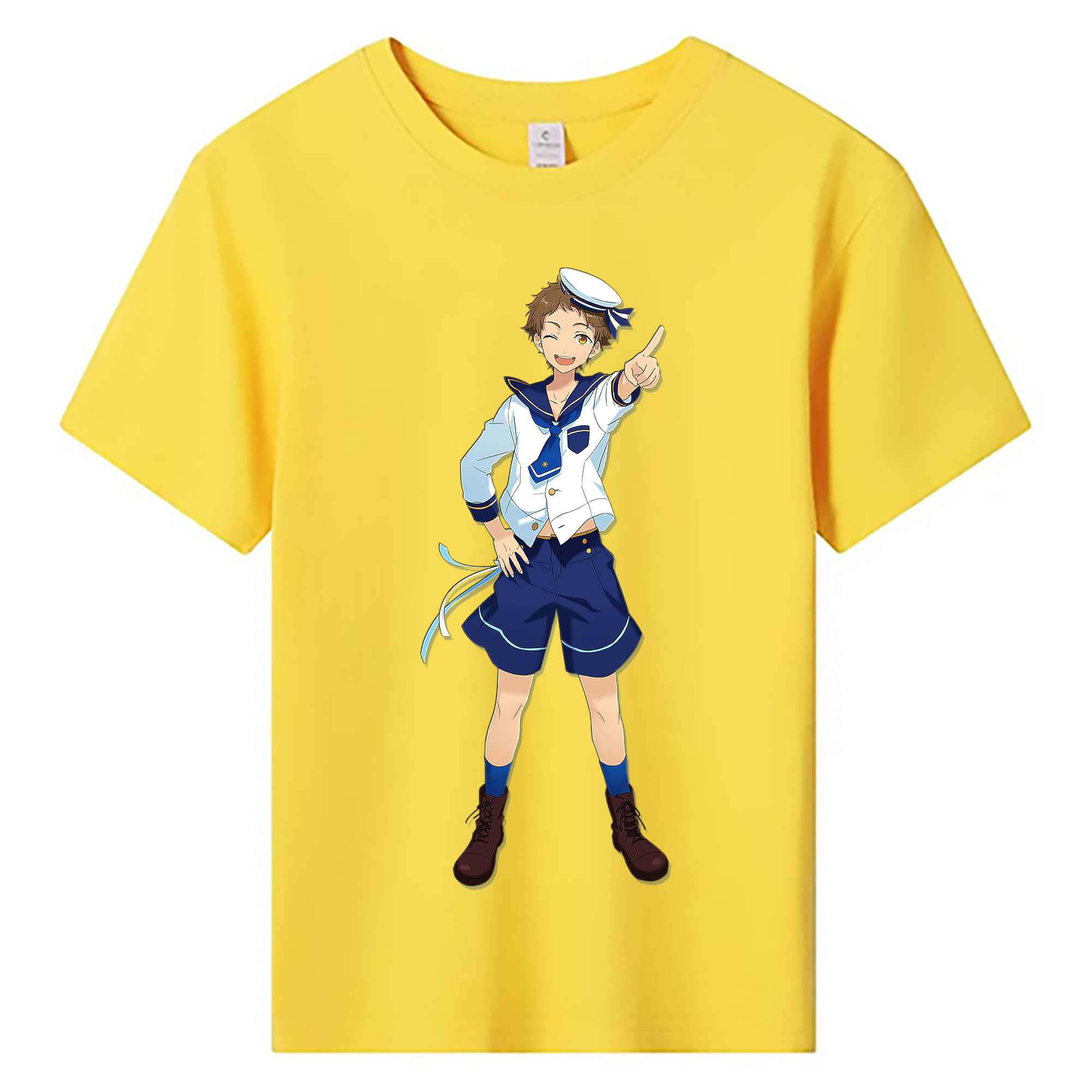 （画像用） あんさんぶるスターズ! Ensemble Stars 綿100％キッズTシャツ（フロントプリント）