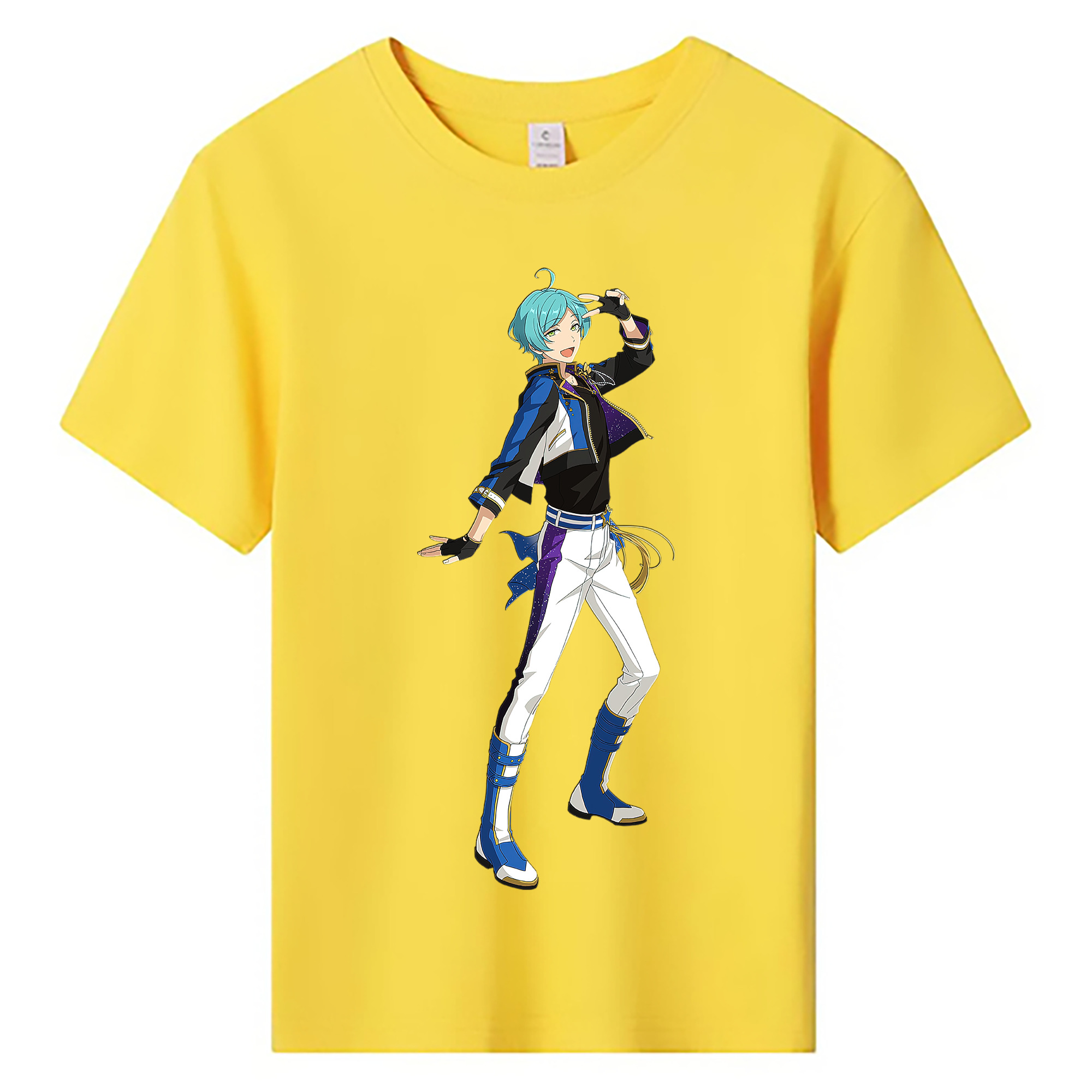 （画像用） あんさんぶるスターズ! Ensemble Stars 綿100％キッズTシャツ（フロントプリント）