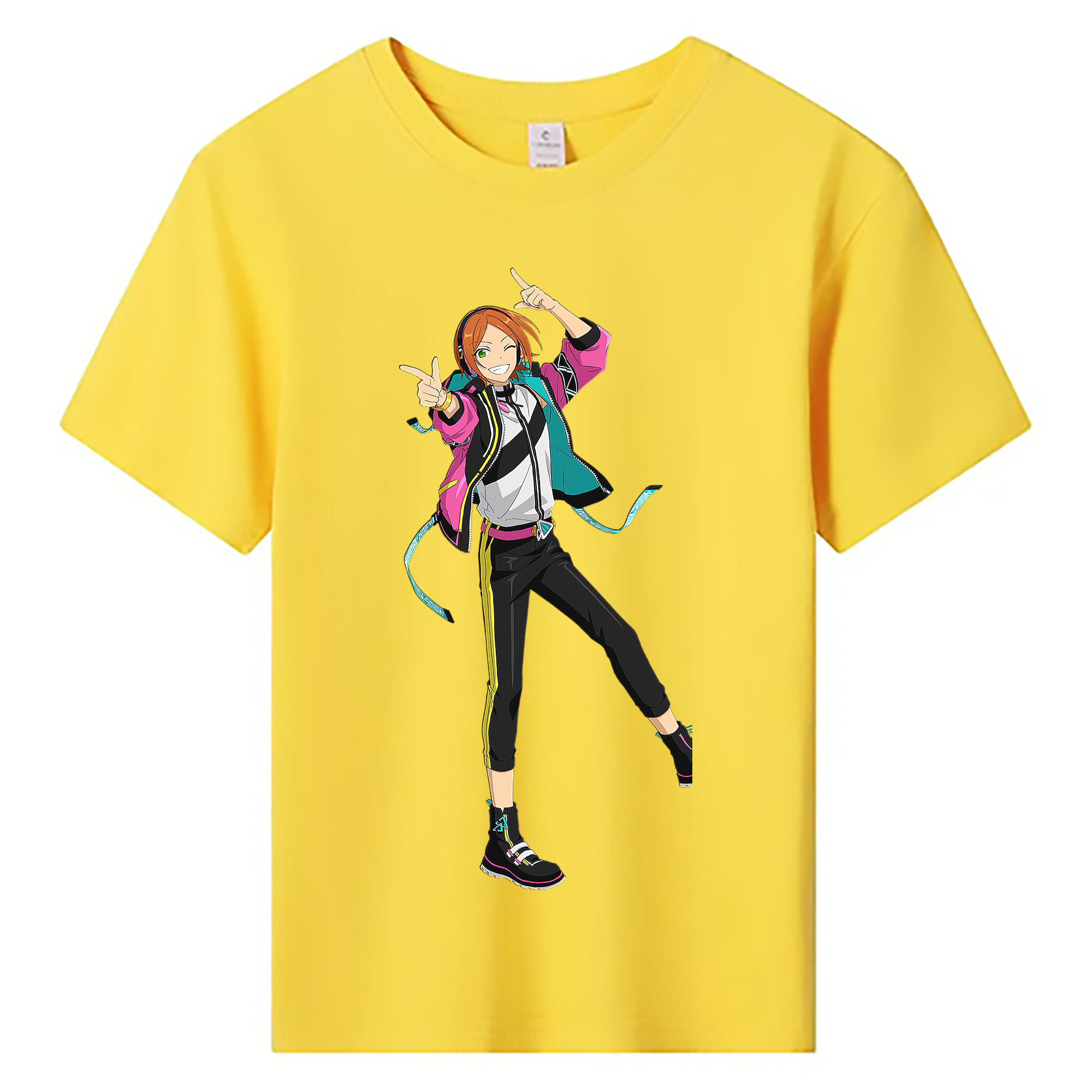 あんさんぶるスターズ! Ensemble Stars 綿100％キッズTシャツ（フロントプリント）