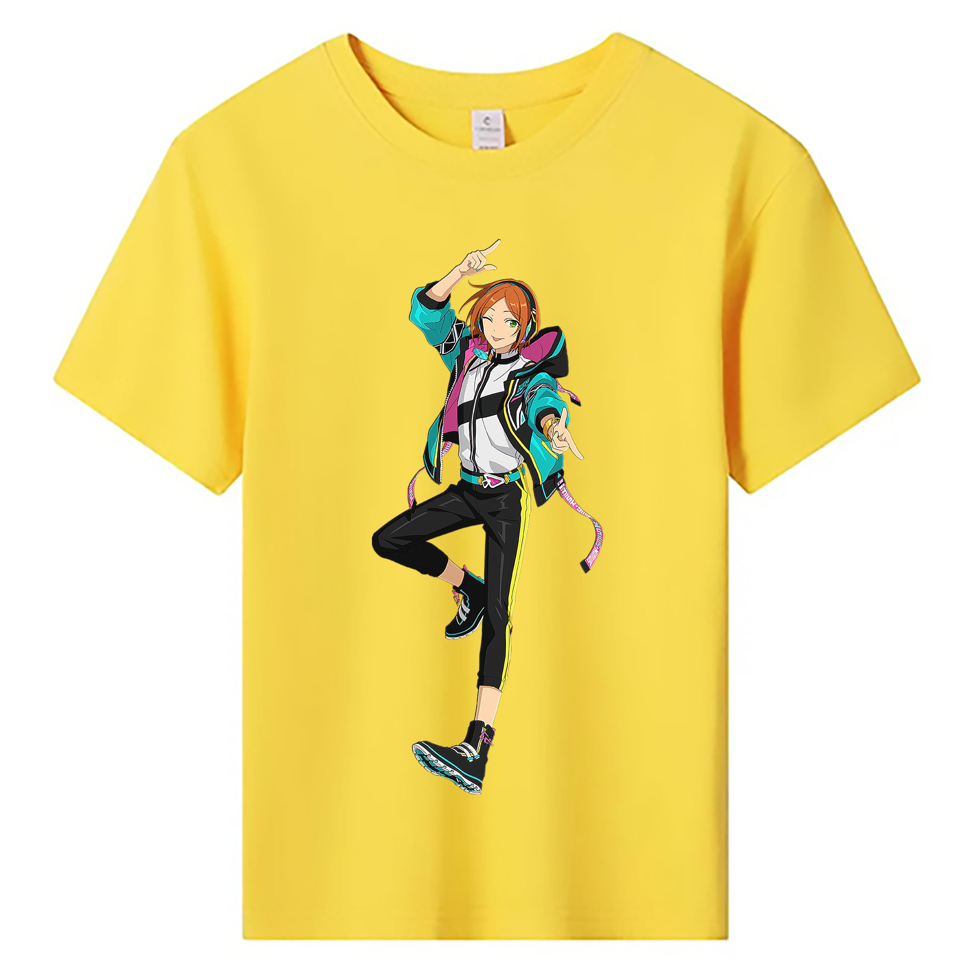（画像用） あんさんぶるスターズ! Ensemble Stars 綿100％キッズTシャツ（フロントプリント）