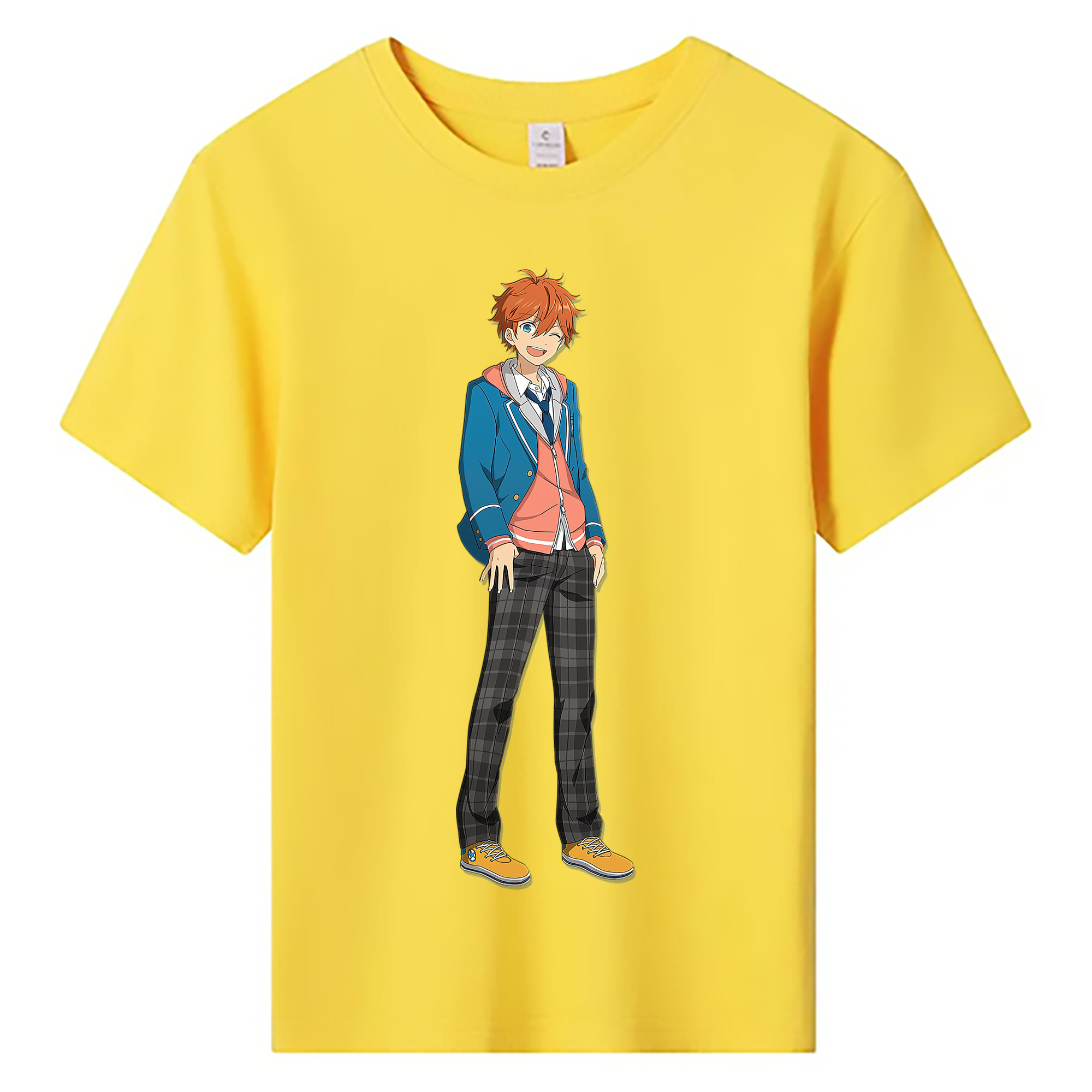 （画像用） あんさんぶるスターズ! Ensemble Stars 綿100％キッズTシャツ（フロントプリント）
