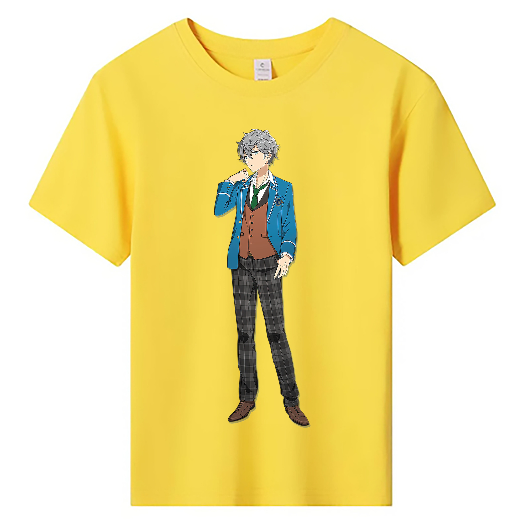（画像用） あんさんぶるスターズ! Ensemble Stars 綿100％キッズTシャツ（フロントプリント）