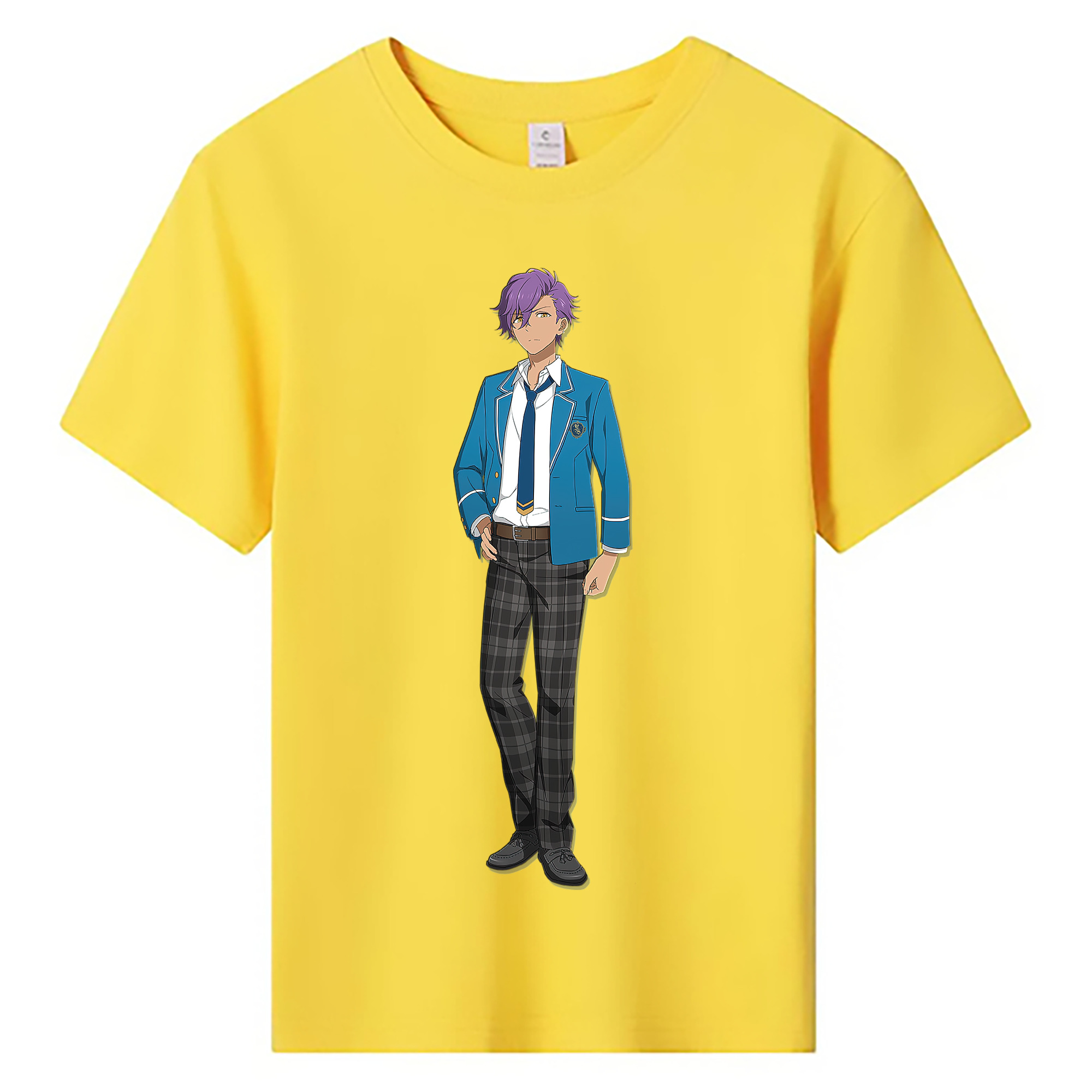 （画像用） あんさんぶるスターズ! Ensemble Stars 綿100％キッズTシャツ（フロントプリント）