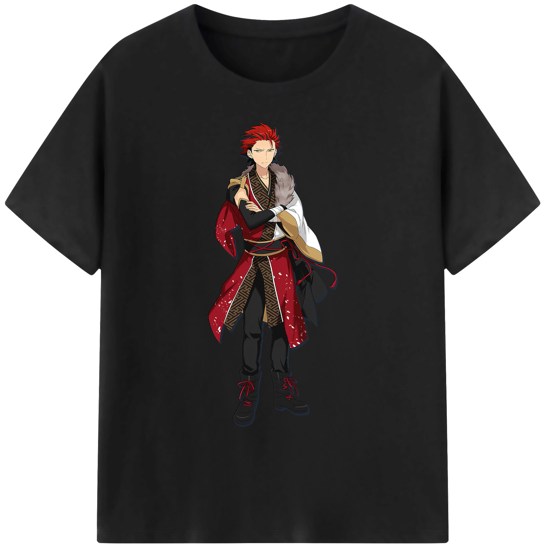 （画像用） あんさんぶるスターズ! Ensemble Stars 綿100％ メンズ半袖Tシャツ｜肌触りやわらか＆通気性