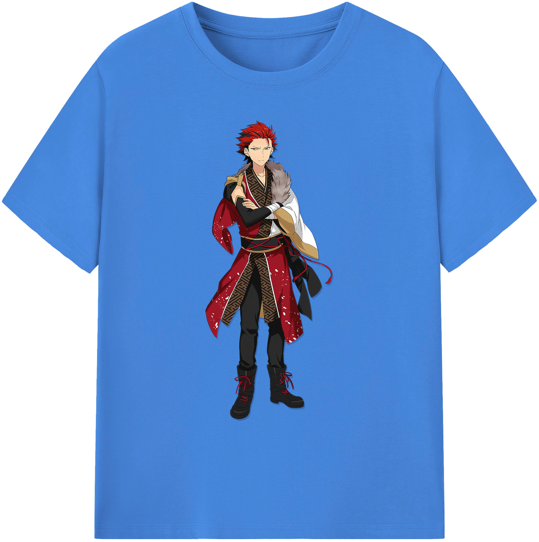 （画像用） あんさんぶるスターズ! Ensemble Stars 綿100％ メンズ半袖Tシャツ｜肌触りやわらか＆通気性