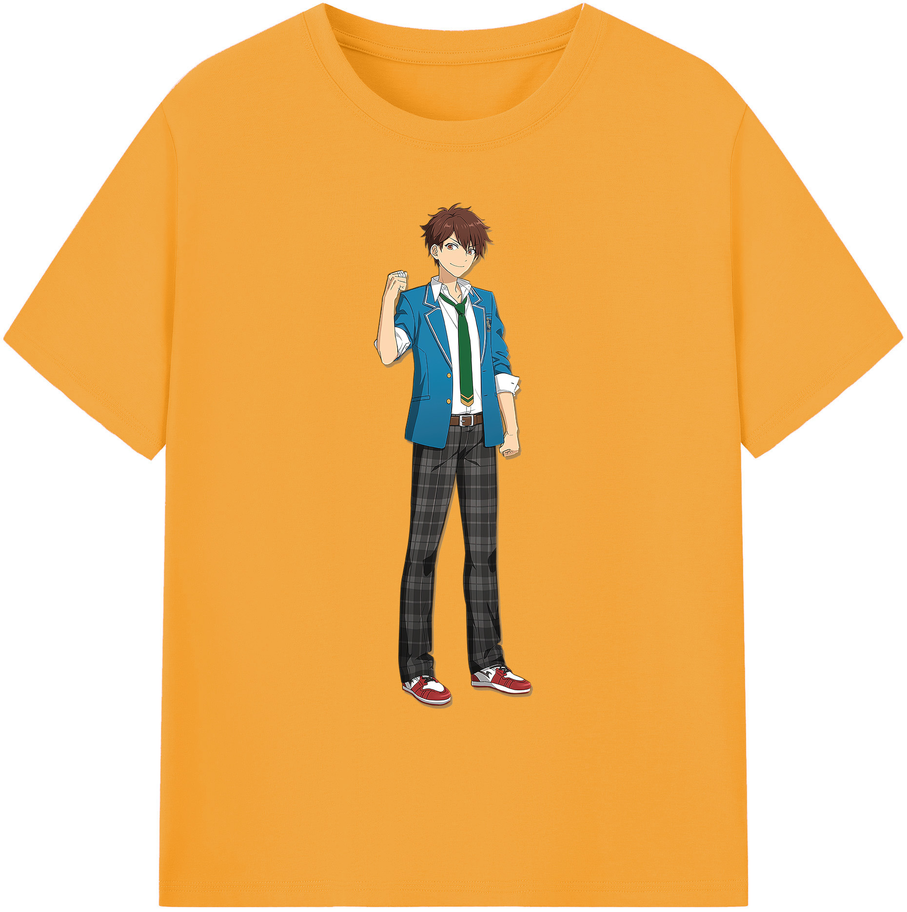 （画像用） あんさんぶるスターズ! Ensemble Stars 綿100％ メンズ半袖Tシャツ｜肌触りやわらか＆通気性