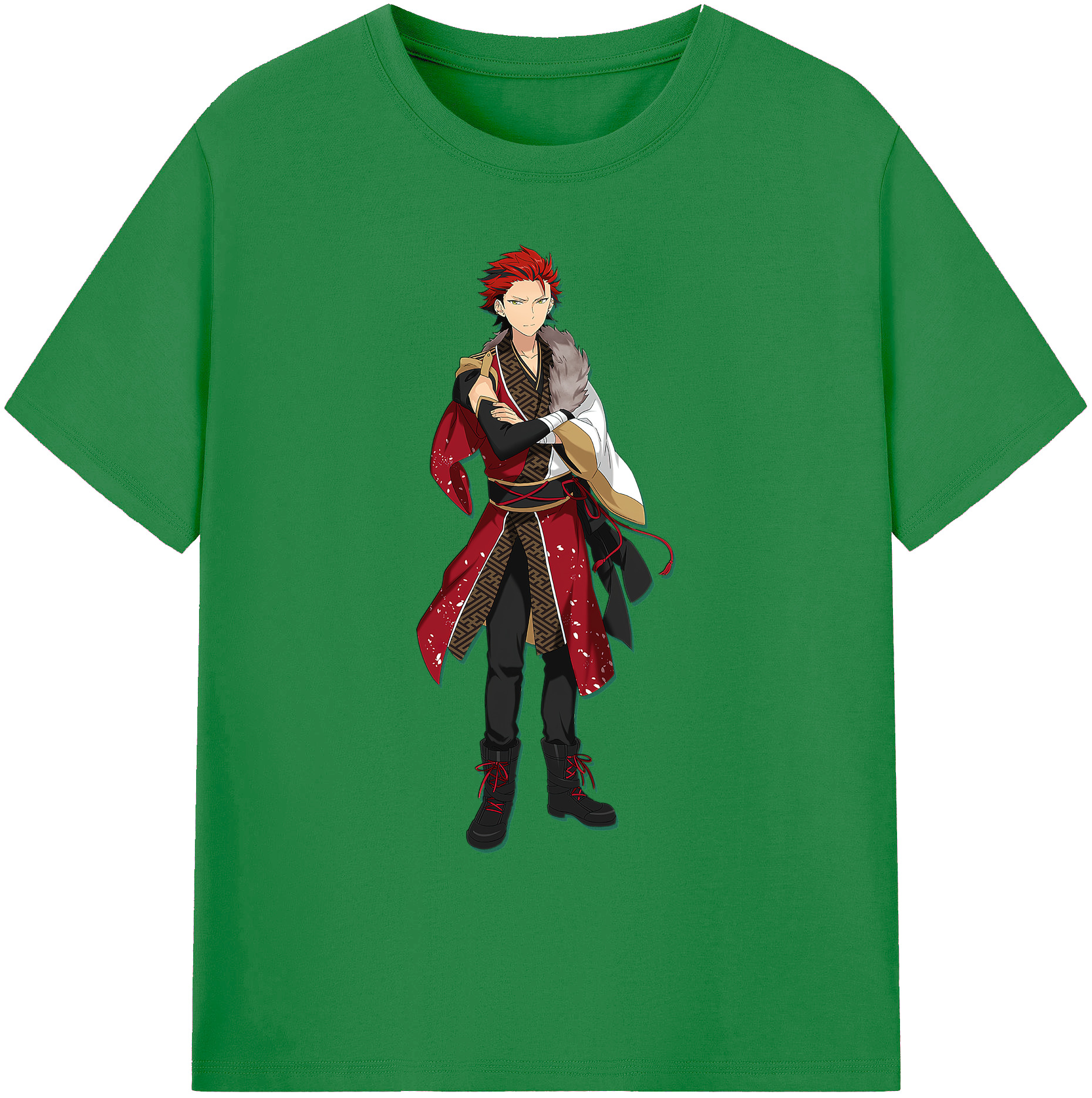 （画像用） あんさんぶるスターズ! Ensemble Stars 綿100％ メンズ半袖Tシャツ｜肌触りやわらか＆通気性