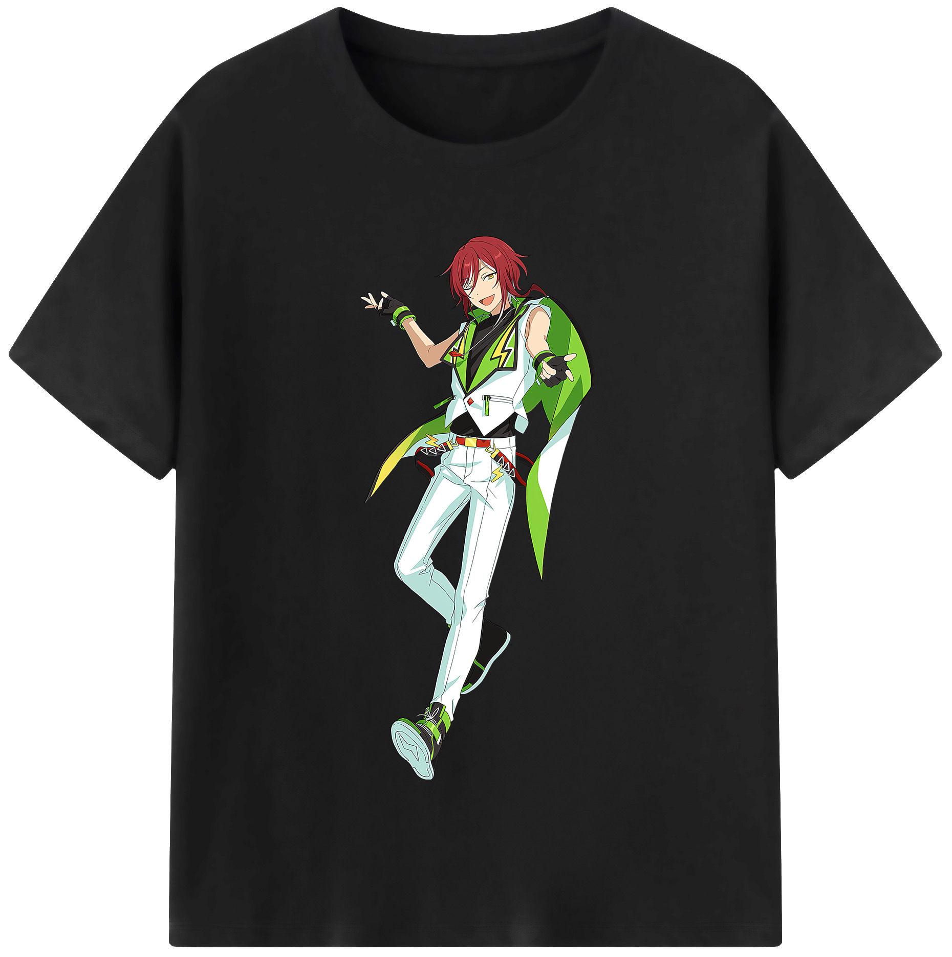 （画像用） あんさんぶるスターズ! Ensemble Stars レディースカジュアルプリントTシャツ（綿100％）