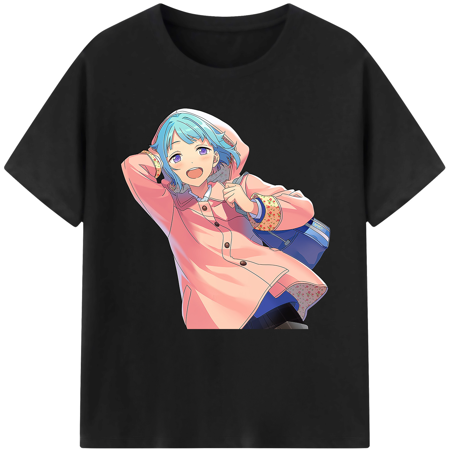 （画像用） あんさんぶるスターズ! Ensemble Stars レディースカジュアルプリントTシャツ（綿100％）
