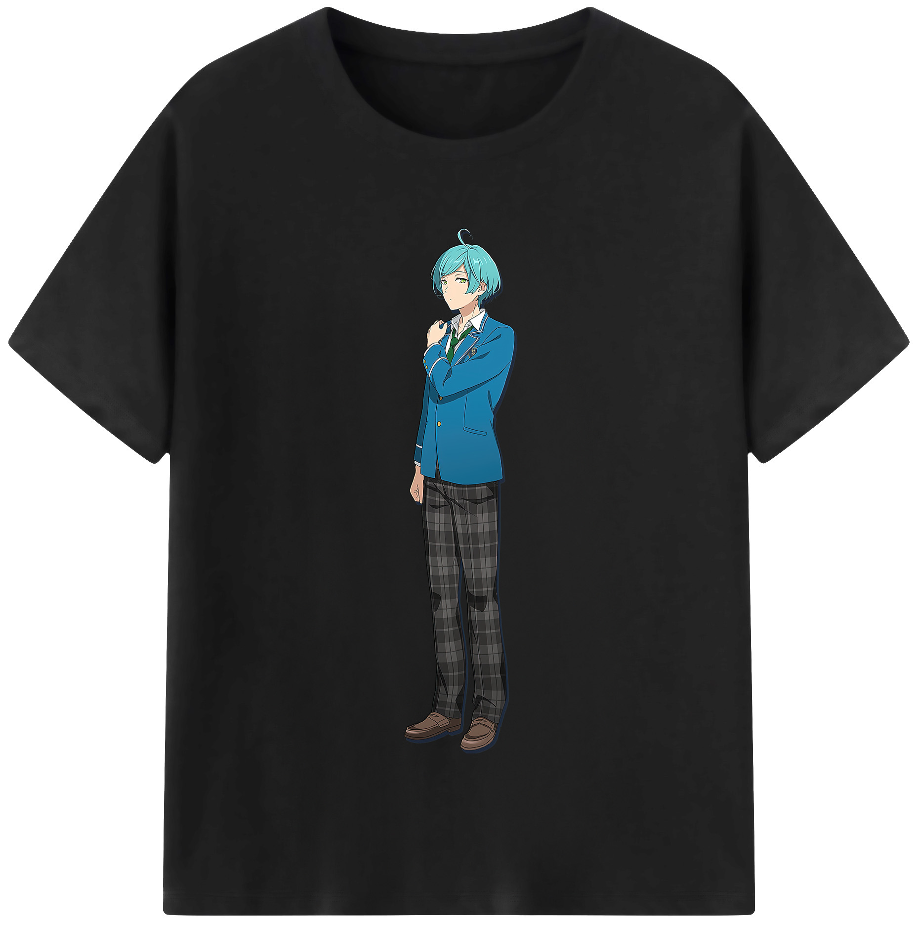 （画像用） あんさんぶるスターズ! Ensemble Stars レディースカジュアルプリントTシャツ（綿100％）