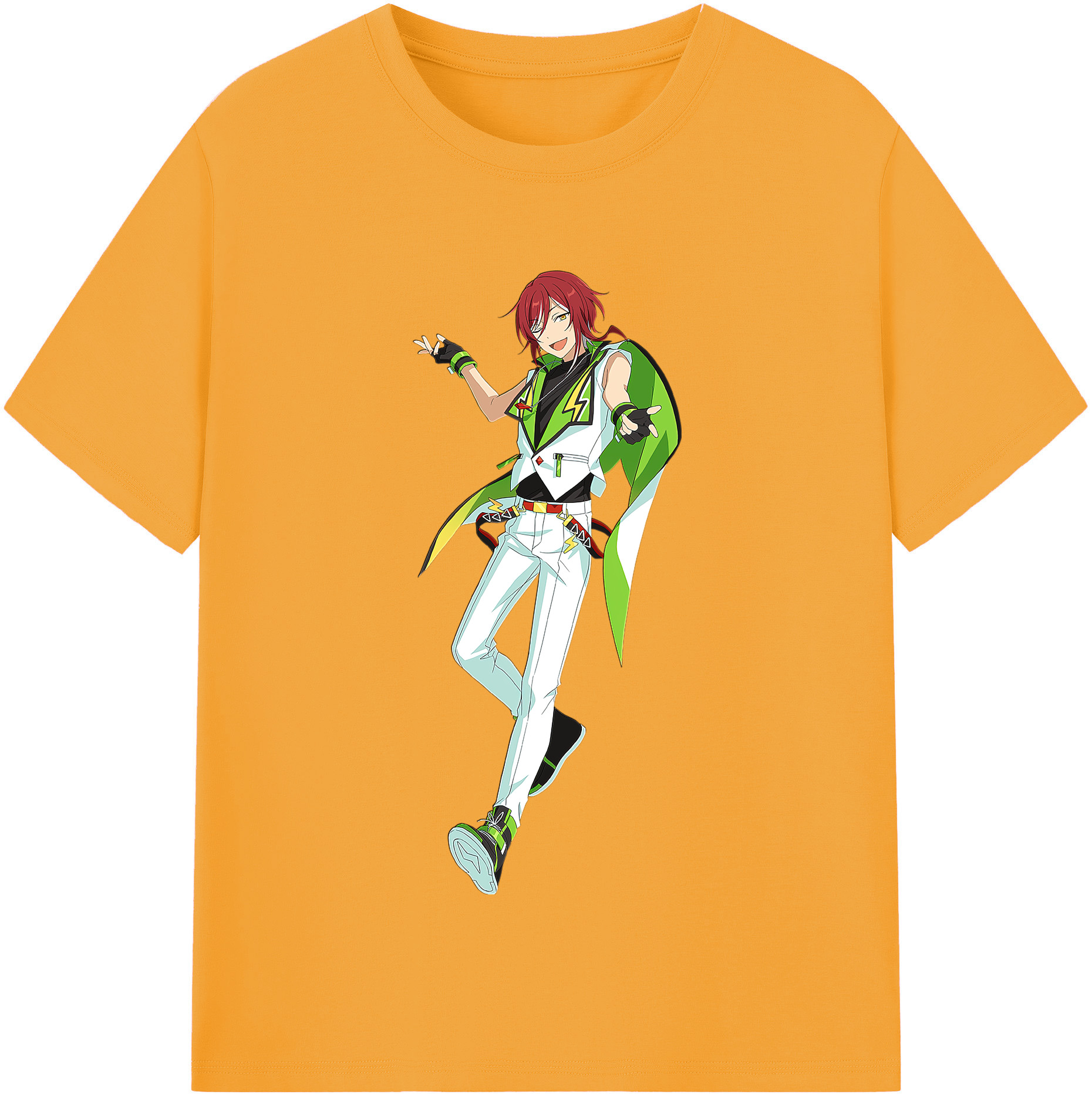 （画像用） あんさんぶるスターズ! Ensemble Stars レディースカジュアルプリントTシャツ（綿100％）