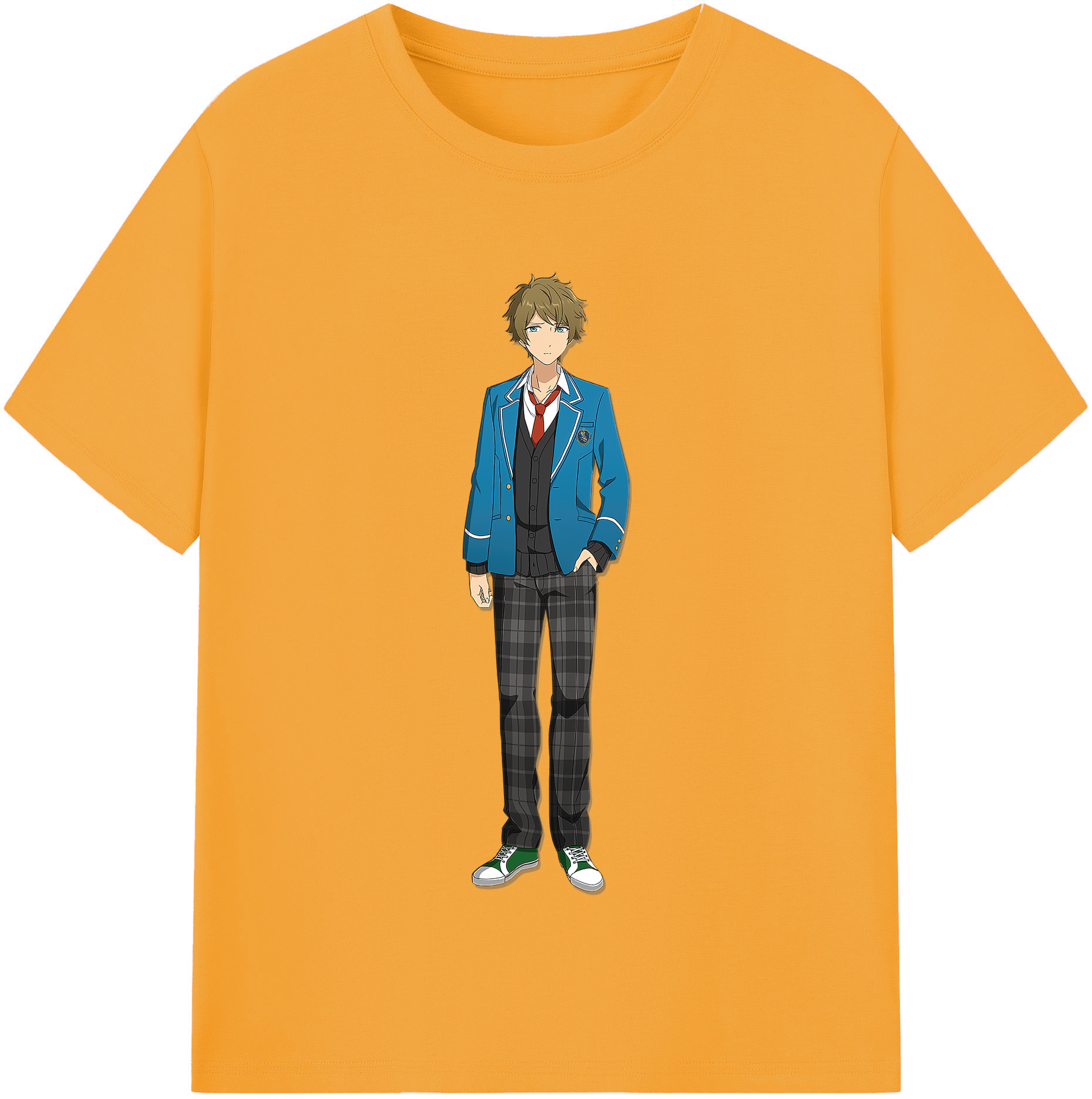 （画像用） あんさんぶるスターズ! Ensemble Stars レディースカジュアルプリントTシャツ（綿100％）