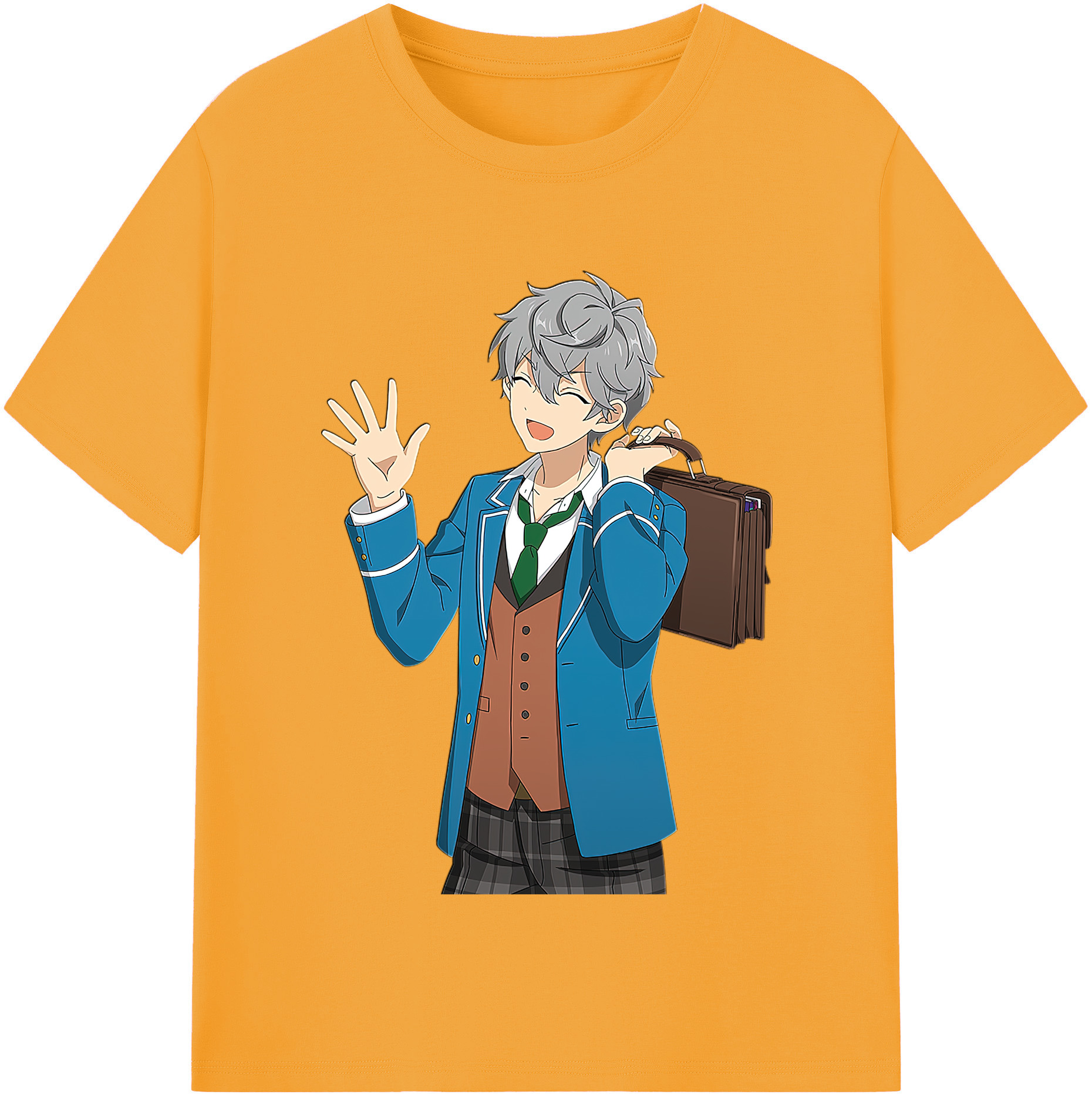 （画像用） あんさんぶるスターズ! Ensemble Stars レディースカジュアルプリントTシャツ（綿100％）