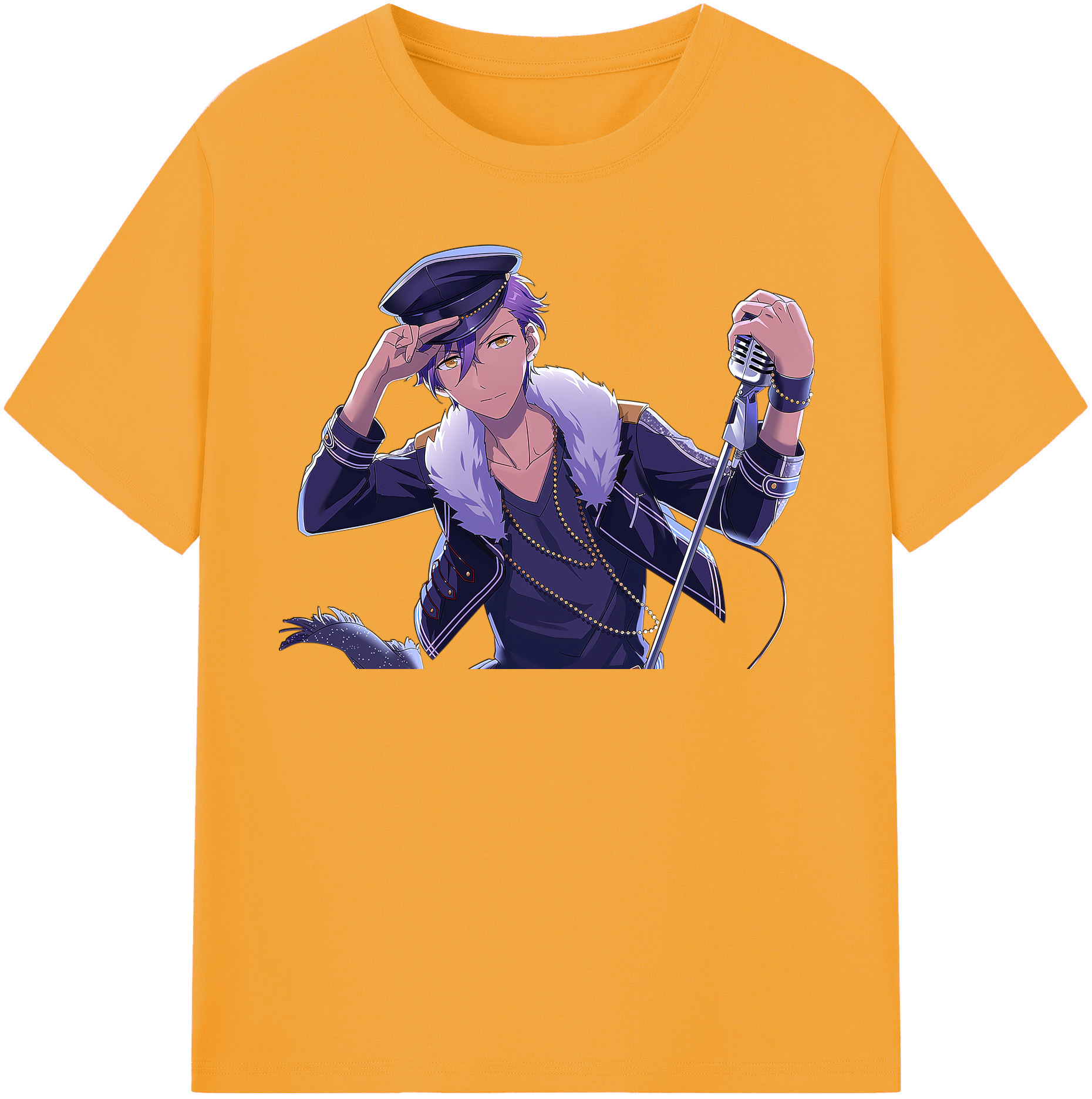（画像用） あんさんぶるスターズ! Ensemble Stars レディースカジュアルプリントTシャツ（綿100％）
