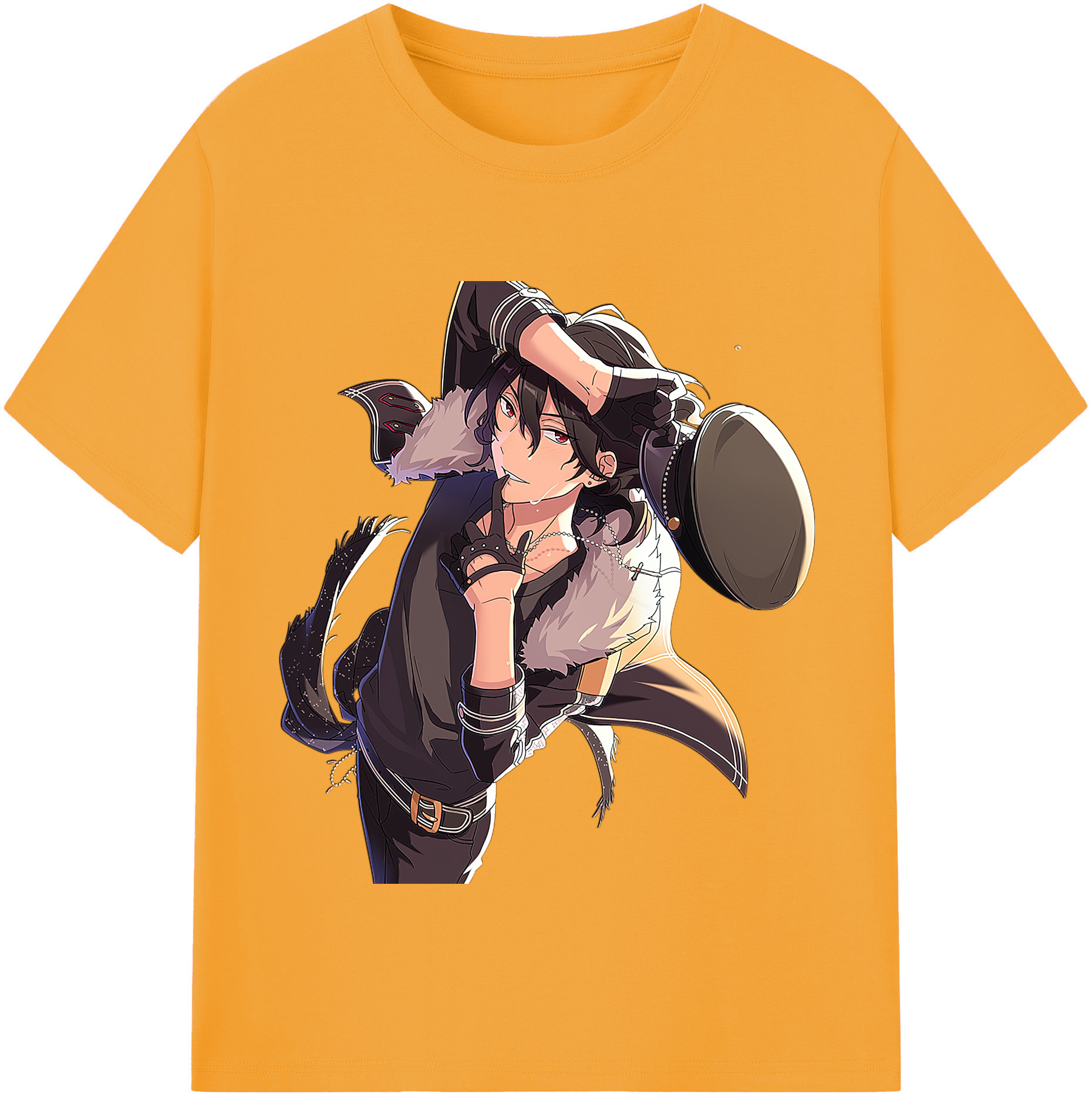 （画像用） あんさんぶるスターズ! Ensemble Stars レディースカジュアルプリントTシャツ（綿100％）