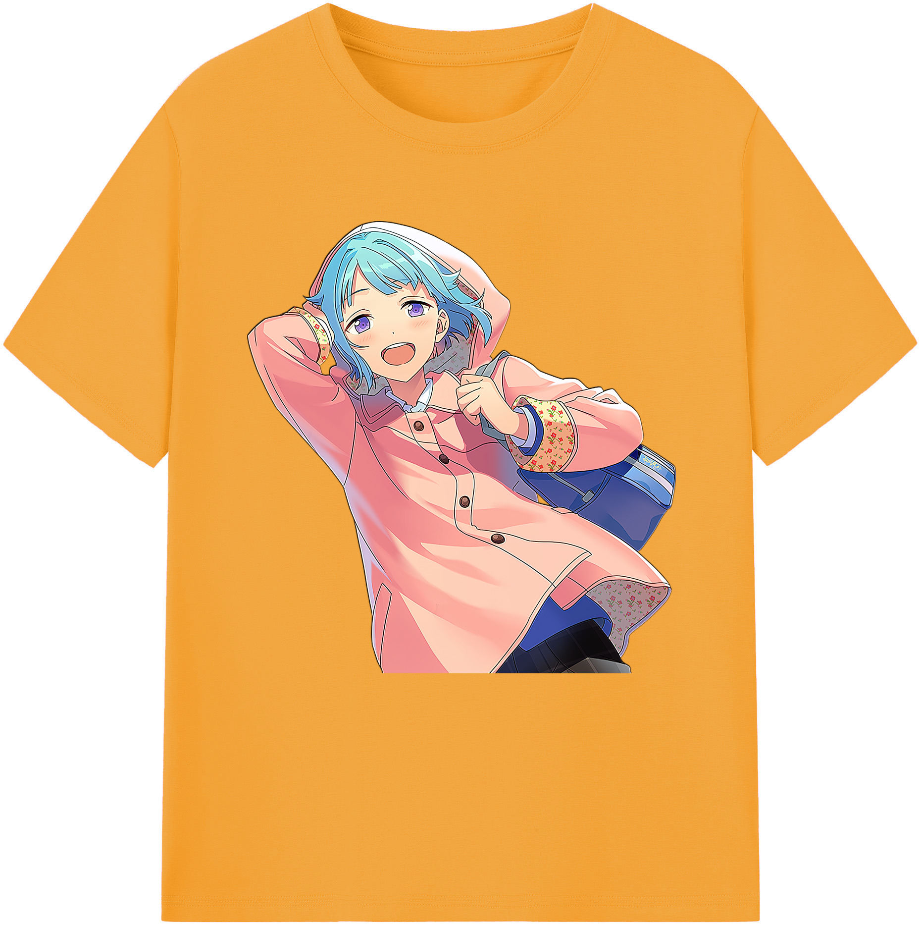 （画像用） あんさんぶるスターズ! Ensemble Stars レディースカジュアルプリントTシャツ（綿100％）