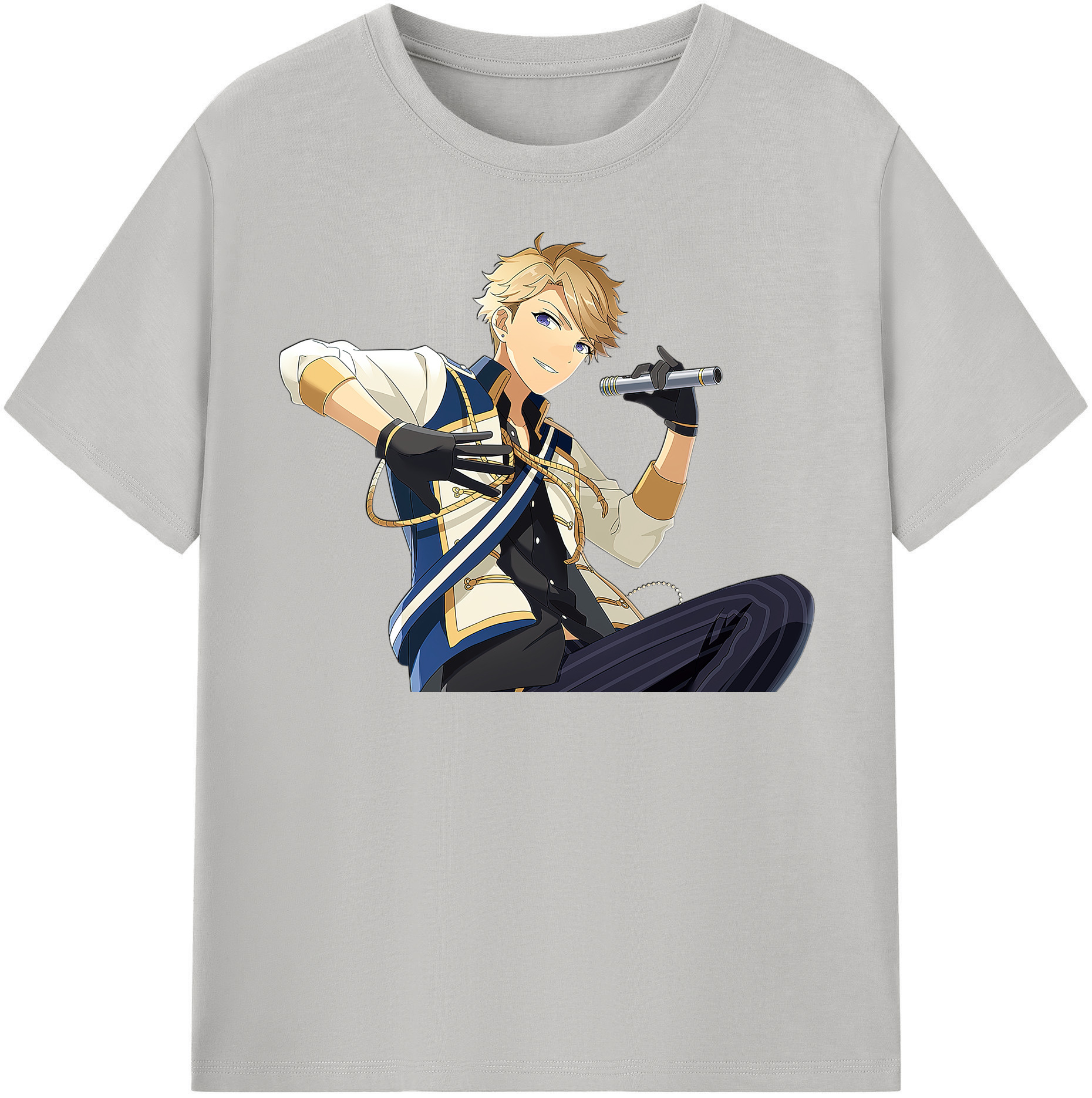 （画像用） あんさんぶるスターズ! Ensemble Stars レディースカジュアルプリントTシャツ（綿100％）