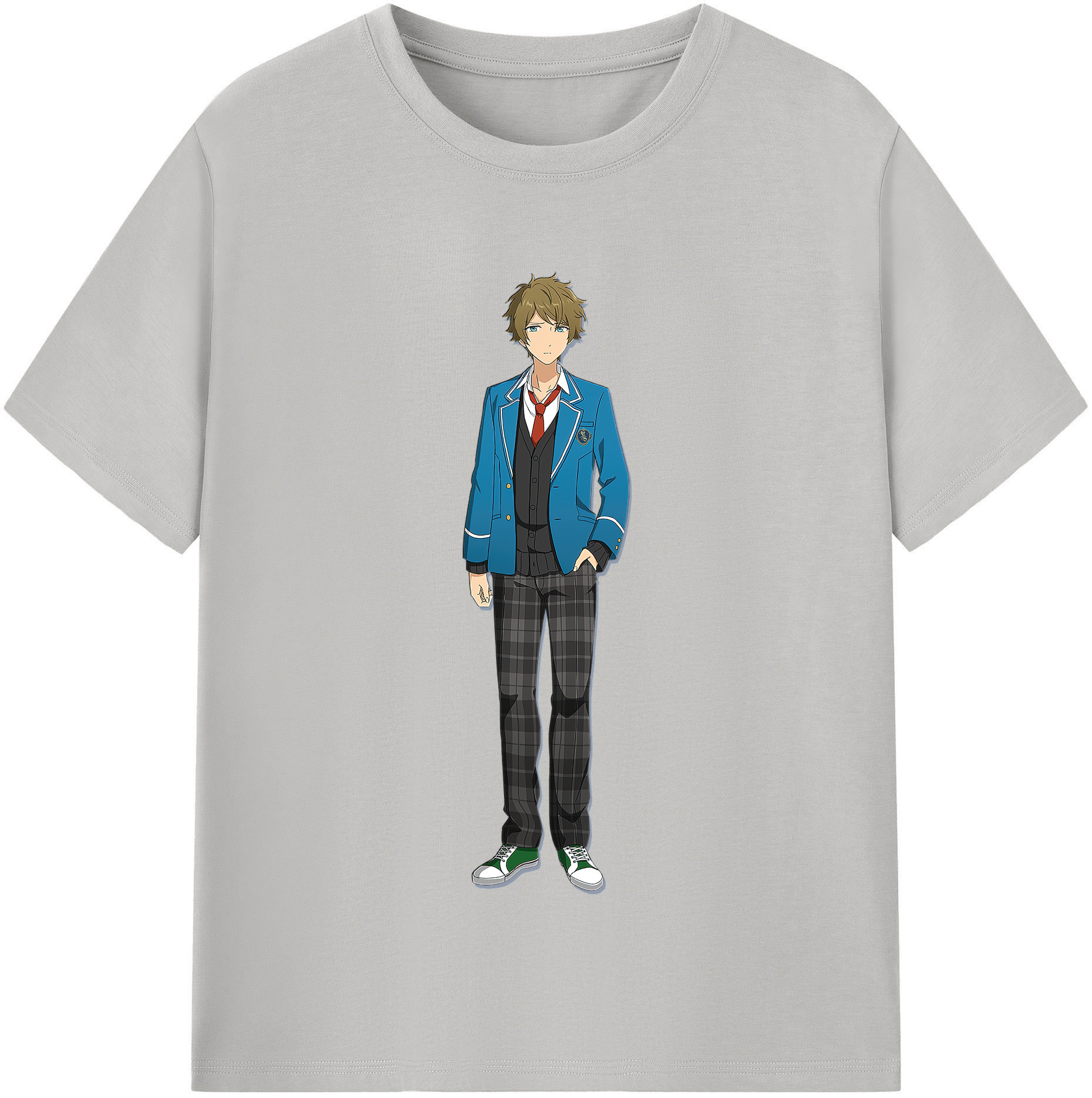 （画像用） あんさんぶるスターズ! Ensemble Stars レディースカジュアルプリントTシャツ（綿100％）