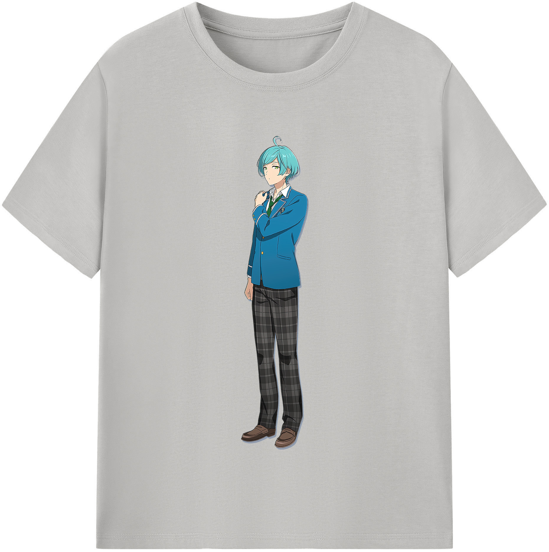 （画像用） あんさんぶるスターズ! Ensemble Stars レディースカジュアルプリントTシャツ（綿100％）