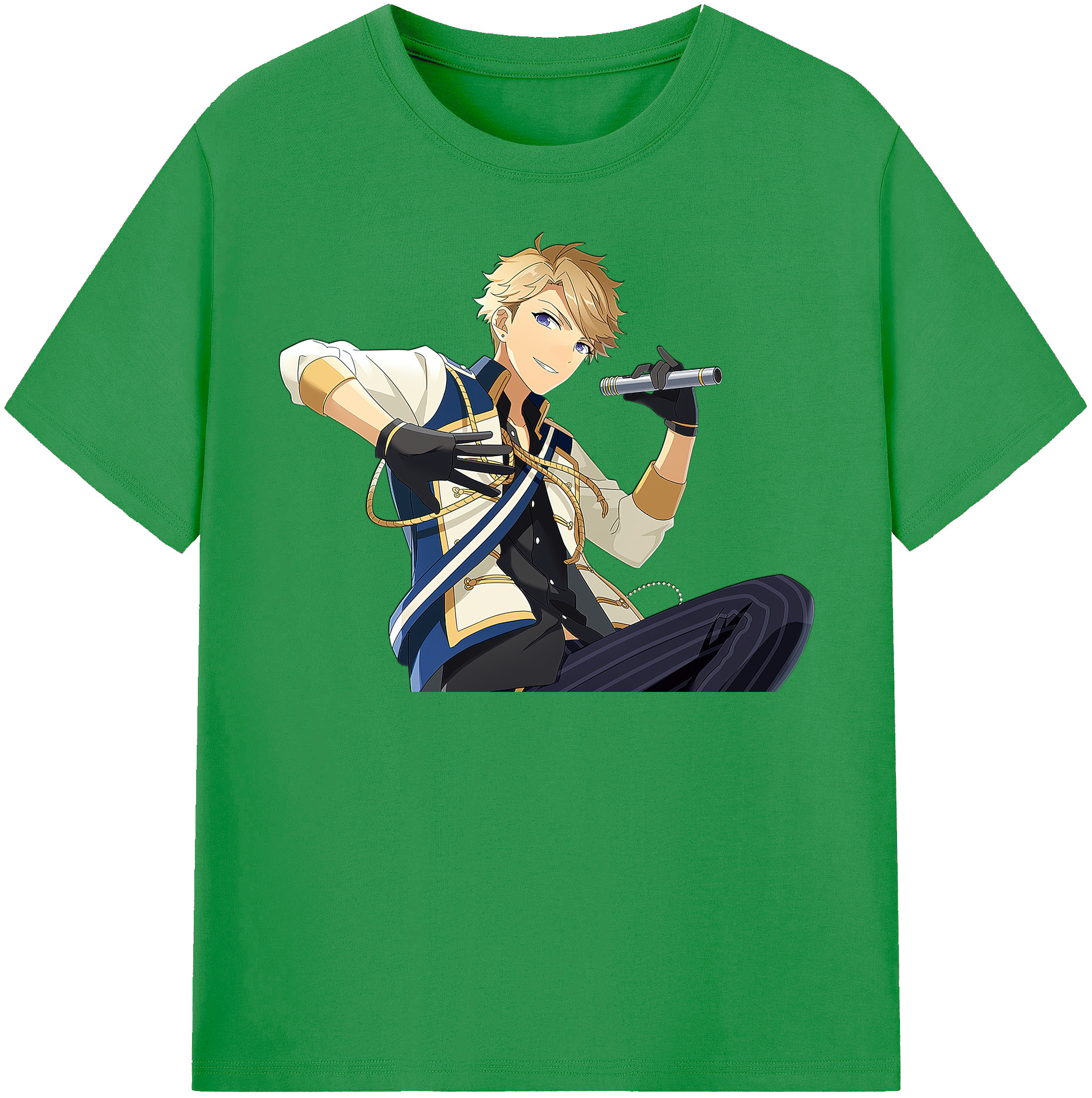 （画像用） あんさんぶるスターズ! Ensemble Stars レディースカジュアルプリントTシャツ（綿100％）