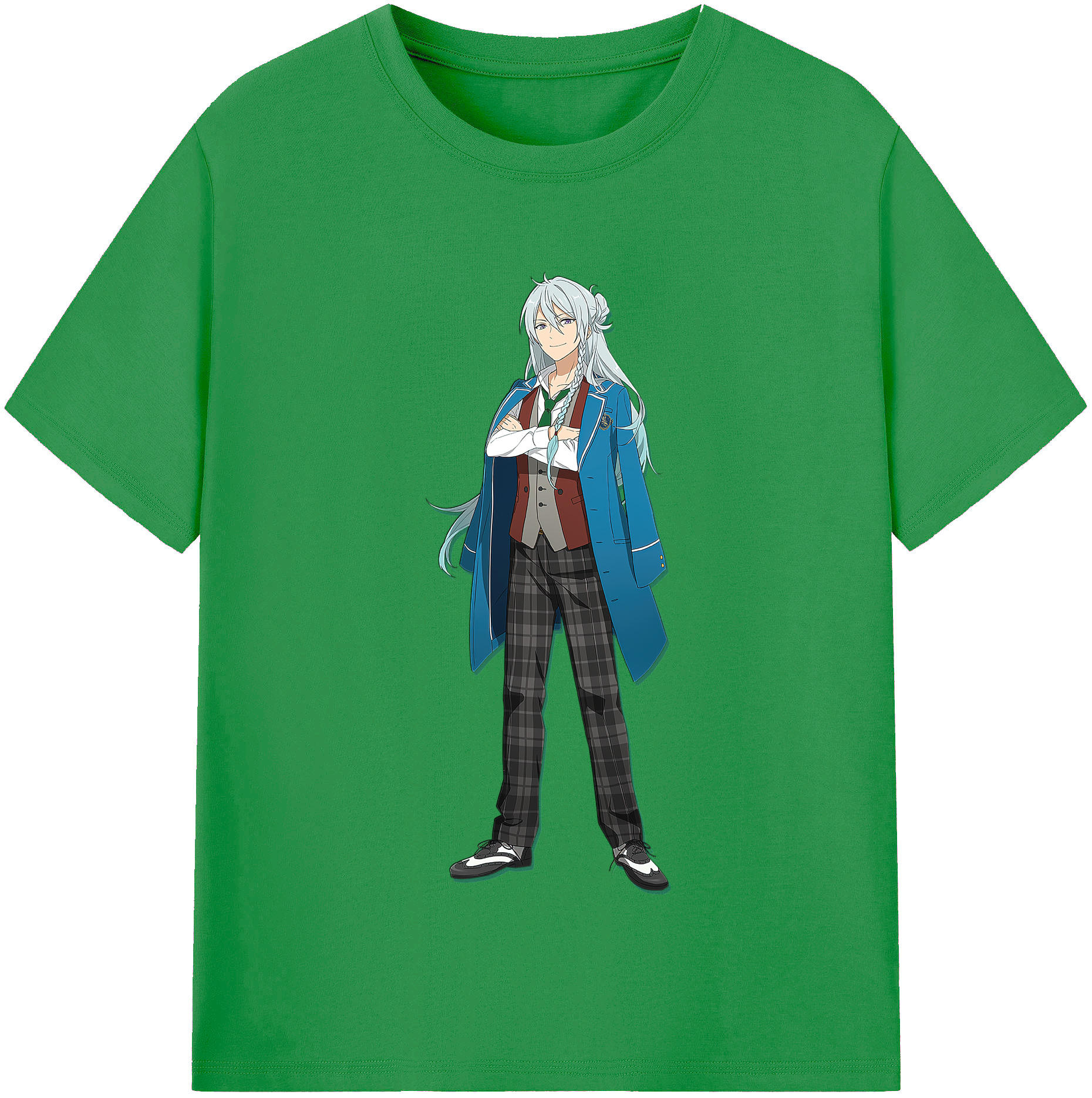 （画像用） あんさんぶるスターズ! Ensemble Stars レディースカジュアルプリントTシャツ（綿100％）