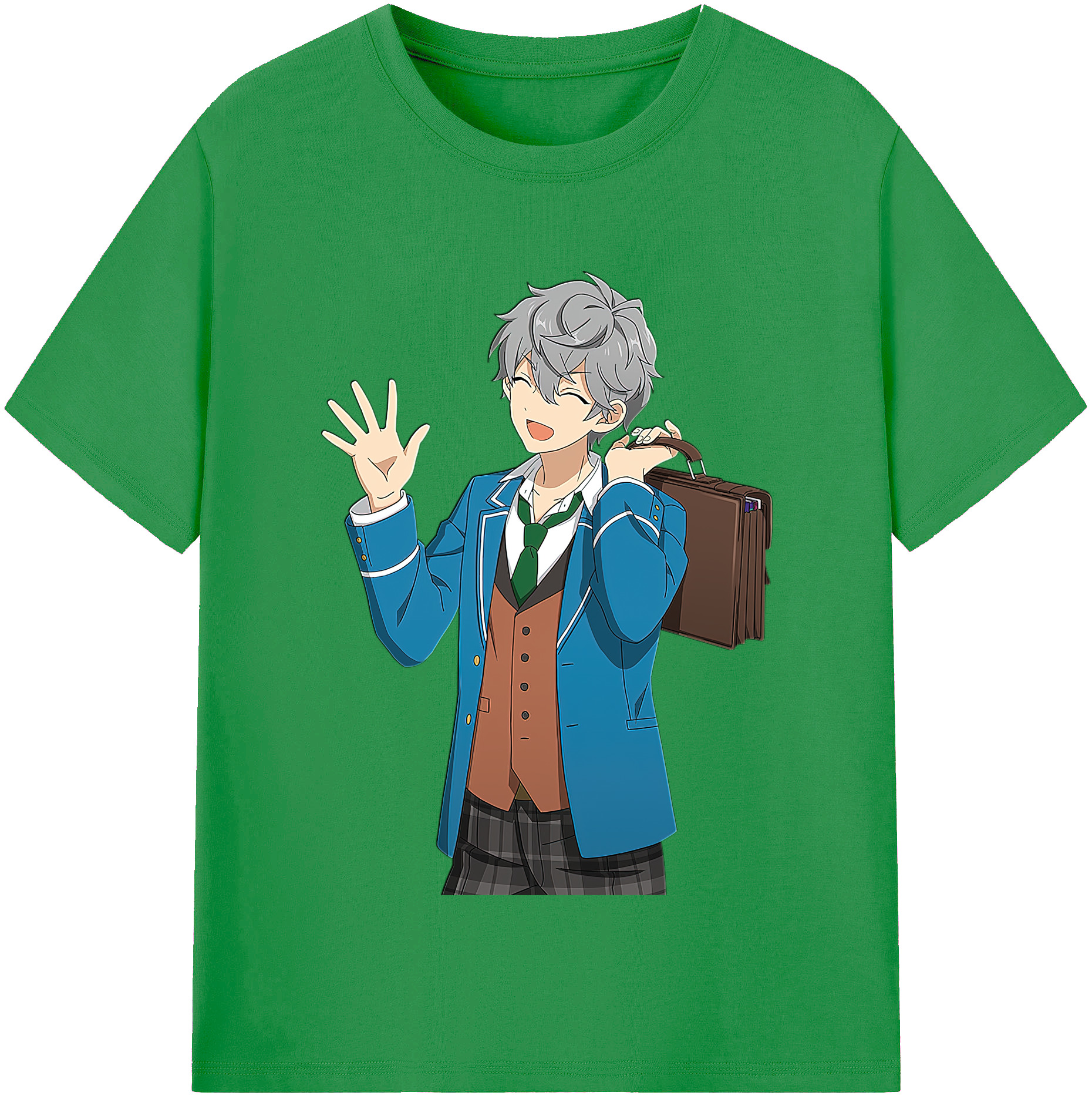 （画像用） あんさんぶるスターズ! Ensemble Stars レディースカジュアルプリントTシャツ（綿100％）