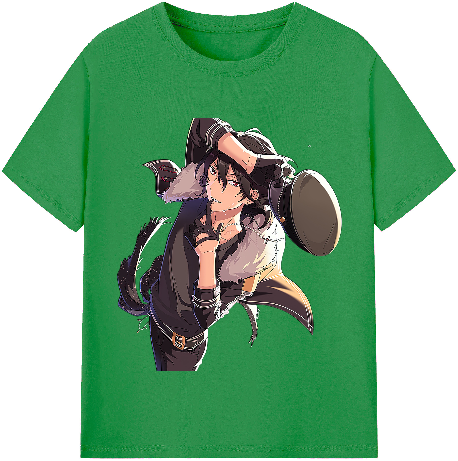 （画像用） あんさんぶるスターズ! Ensemble Stars レディースカジュアルプリントTシャツ（綿100％）