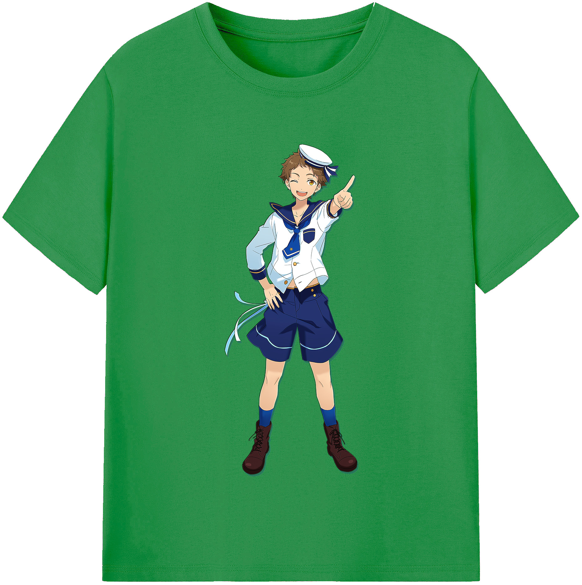 （画像用） あんさんぶるスターズ! Ensemble Stars レディースカジュアルプリントTシャツ（綿100％）
