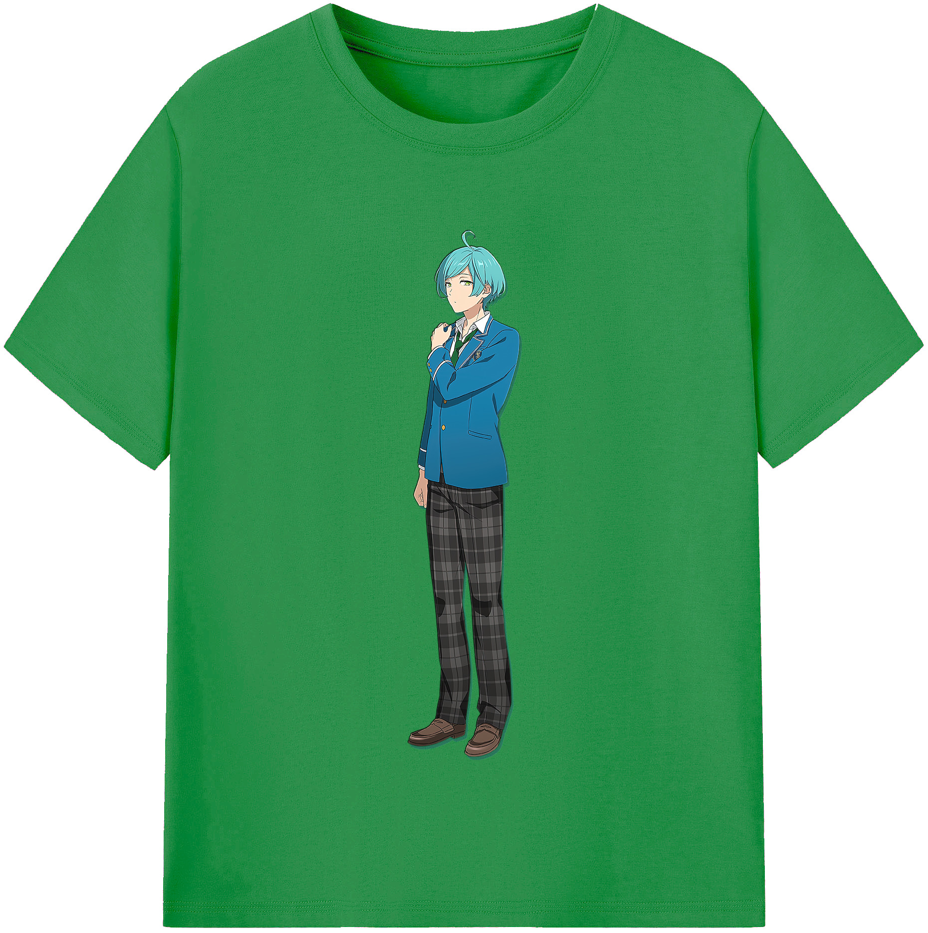 （画像用） あんさんぶるスターズ! Ensemble Stars レディースカジュアルプリントTシャツ（綿100％）
